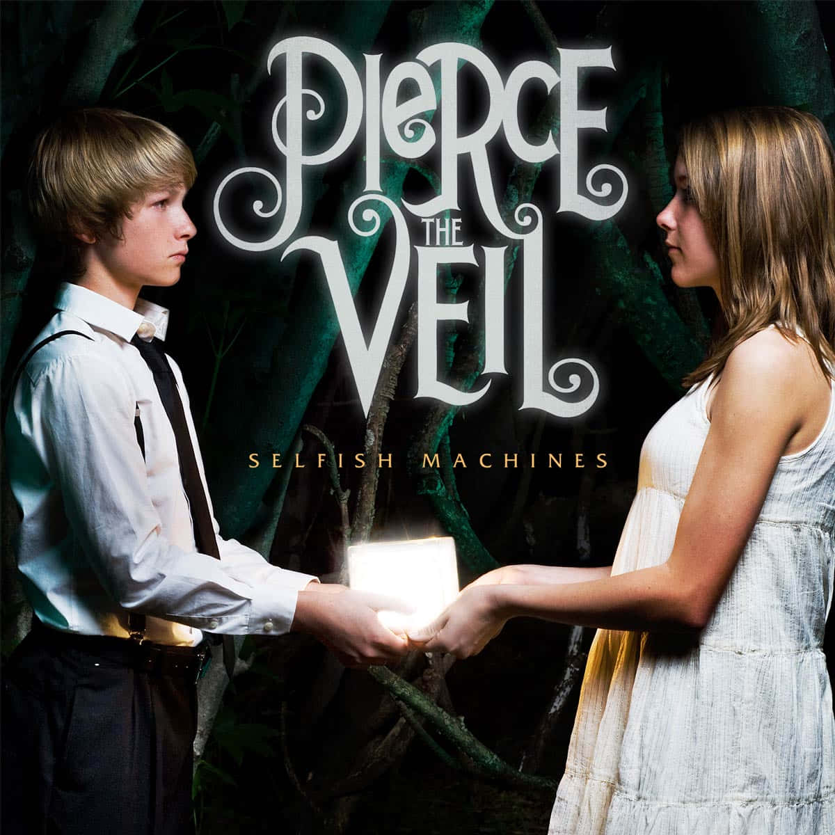 Download Pierce The Veil Selfish Machines Album Cover Wallpaper