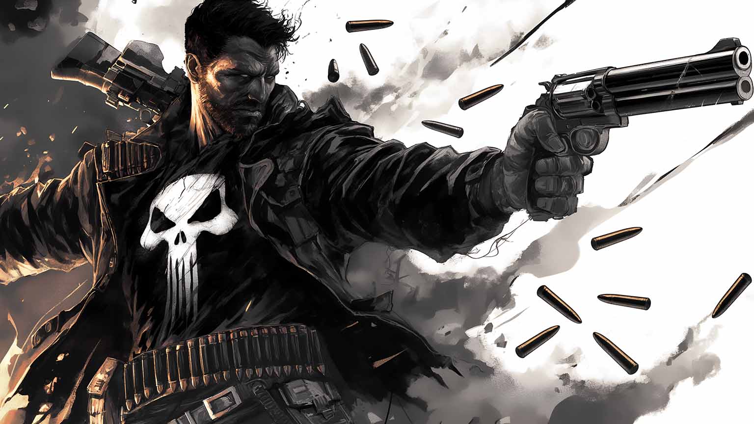 The Punisher Grim Justice Desktop Wallpaper