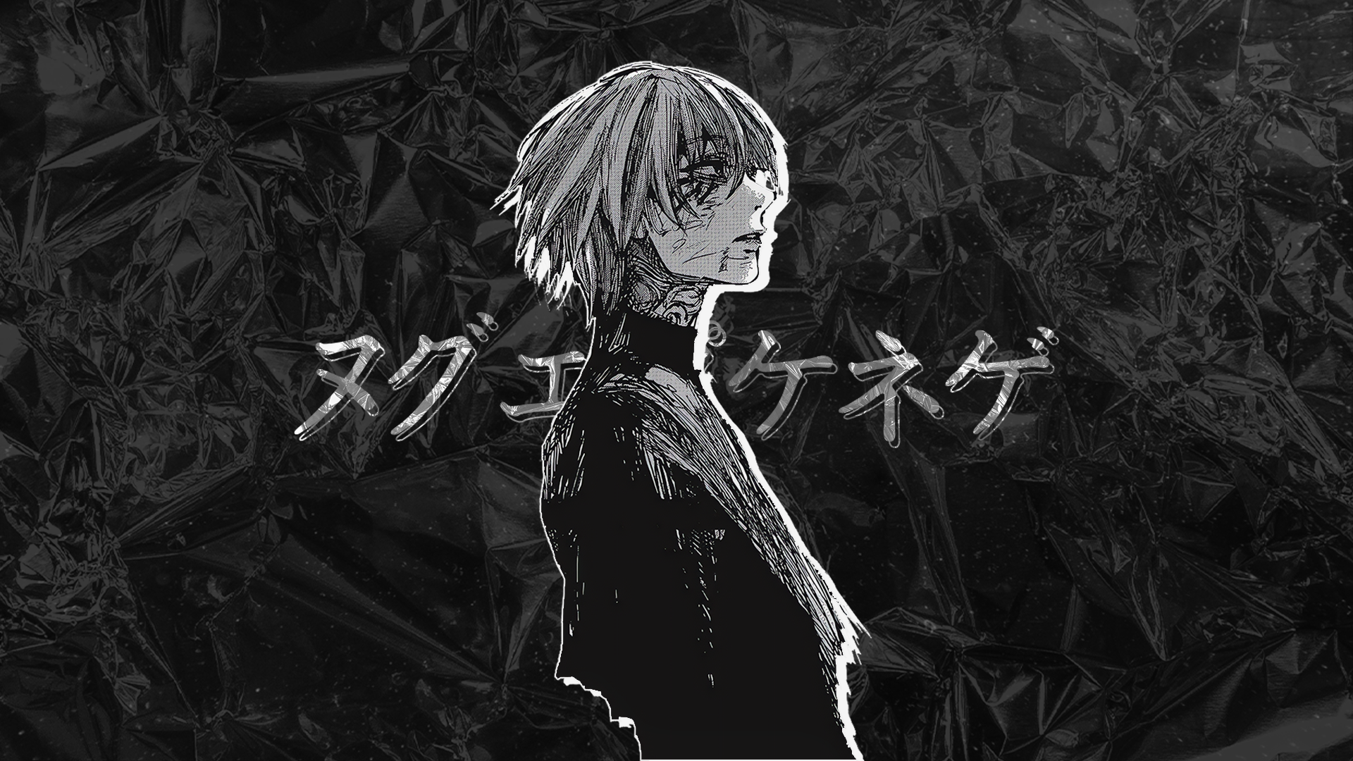 Download Anime Ken Kaneki Tokyo Ghoul Black & White Aesthetic Aesthetic Anime Black And White Anime