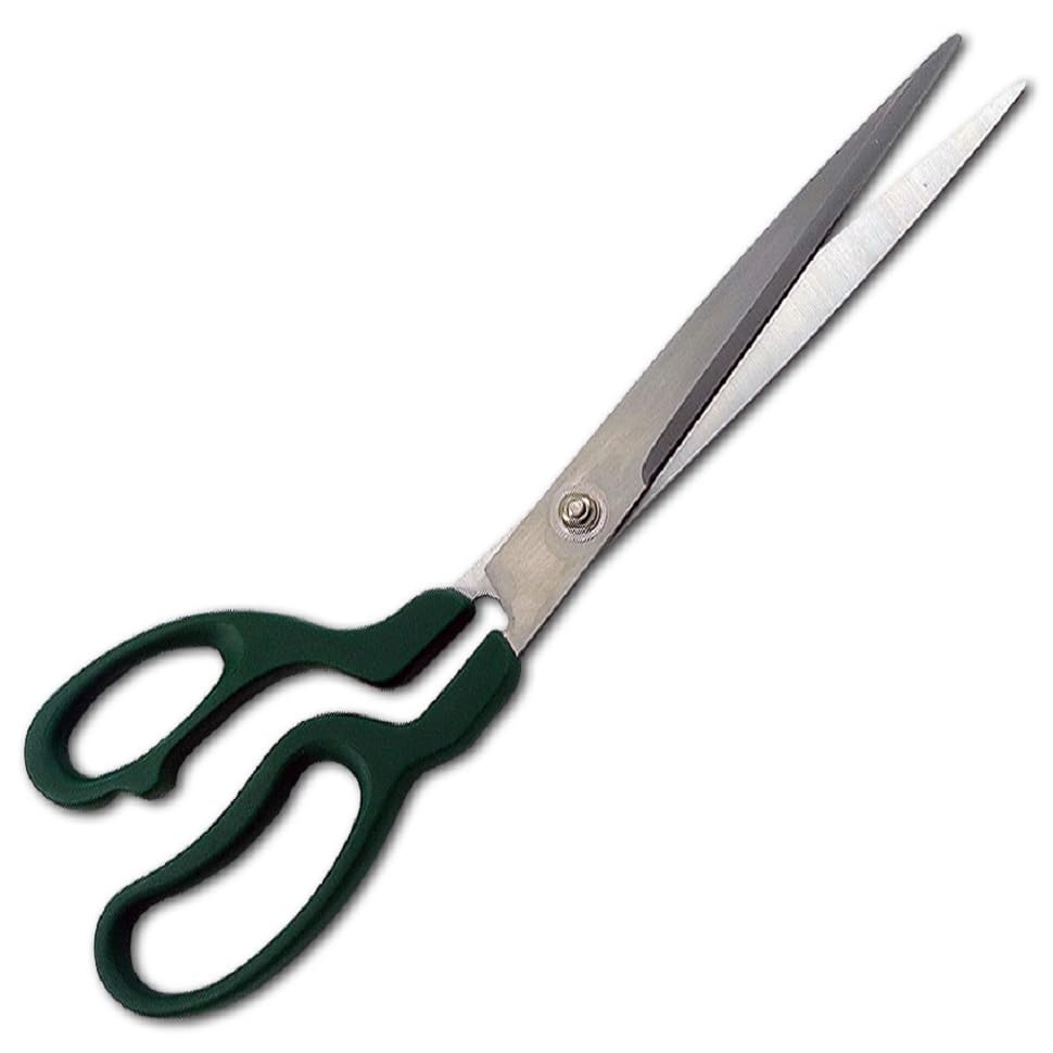 QUALCONNECT 11 inch Wallpaper, Fabric Scissors Green Color