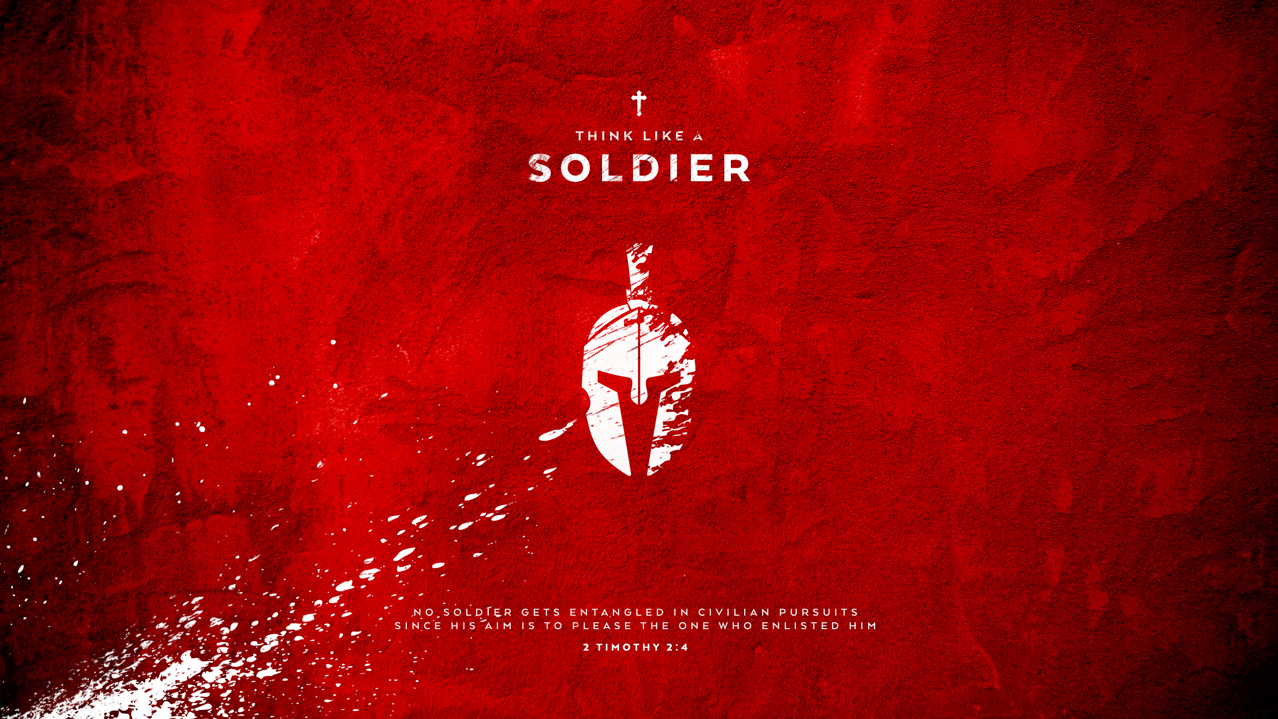 Wednesday Wallpaper: Think Like a Soldier