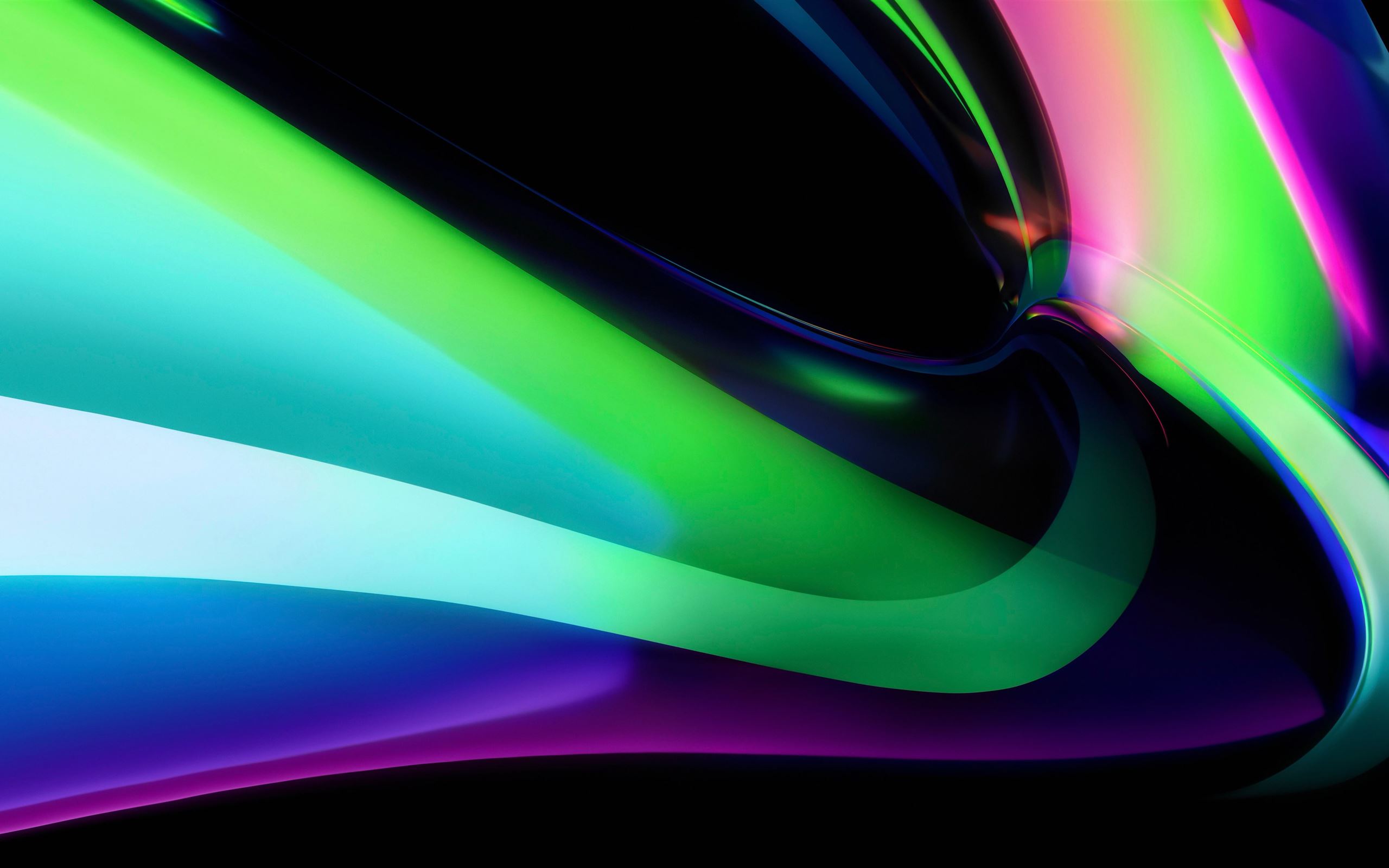 light stream green big sur MacBook Pro Wallpaper Download