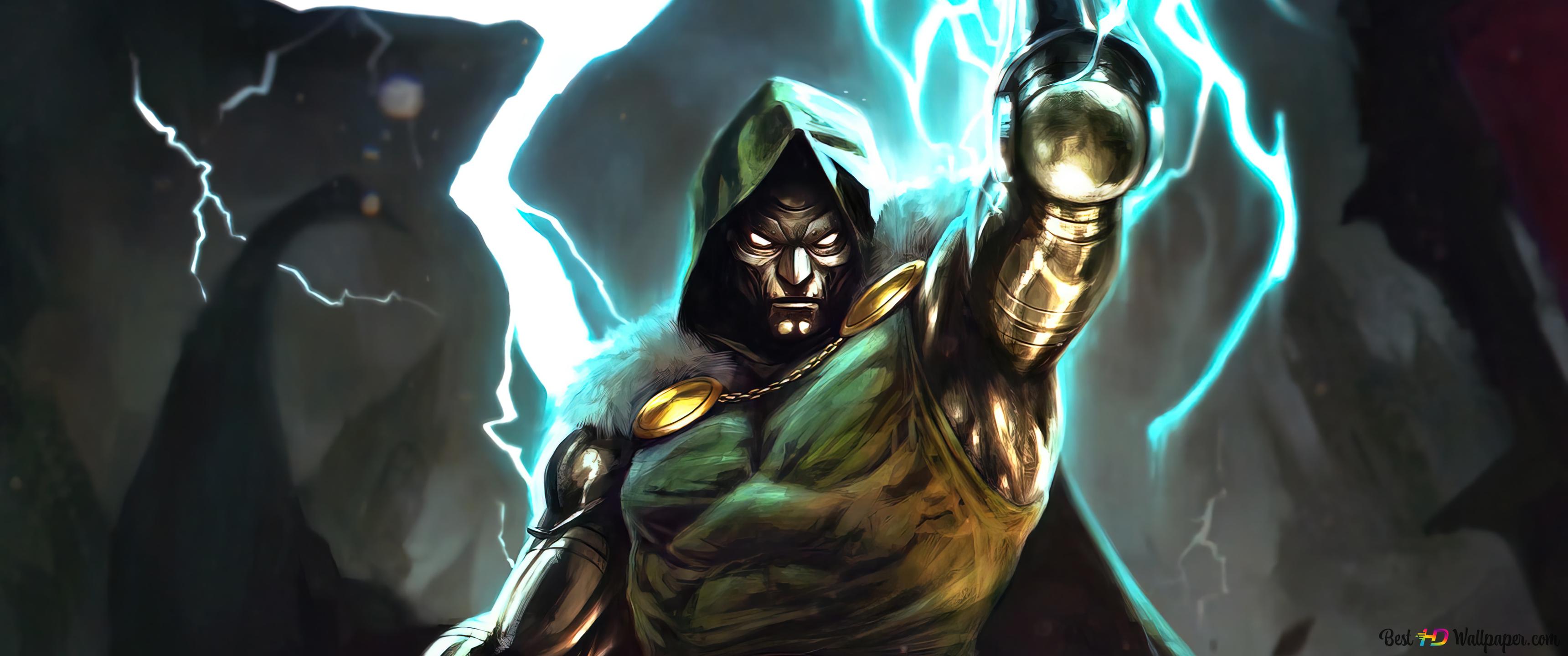 Doctor Doom marvel supervillain 4K wallpaper download