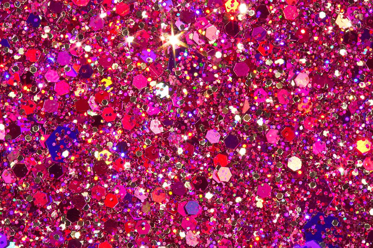Pink Glitter Wallpaper
