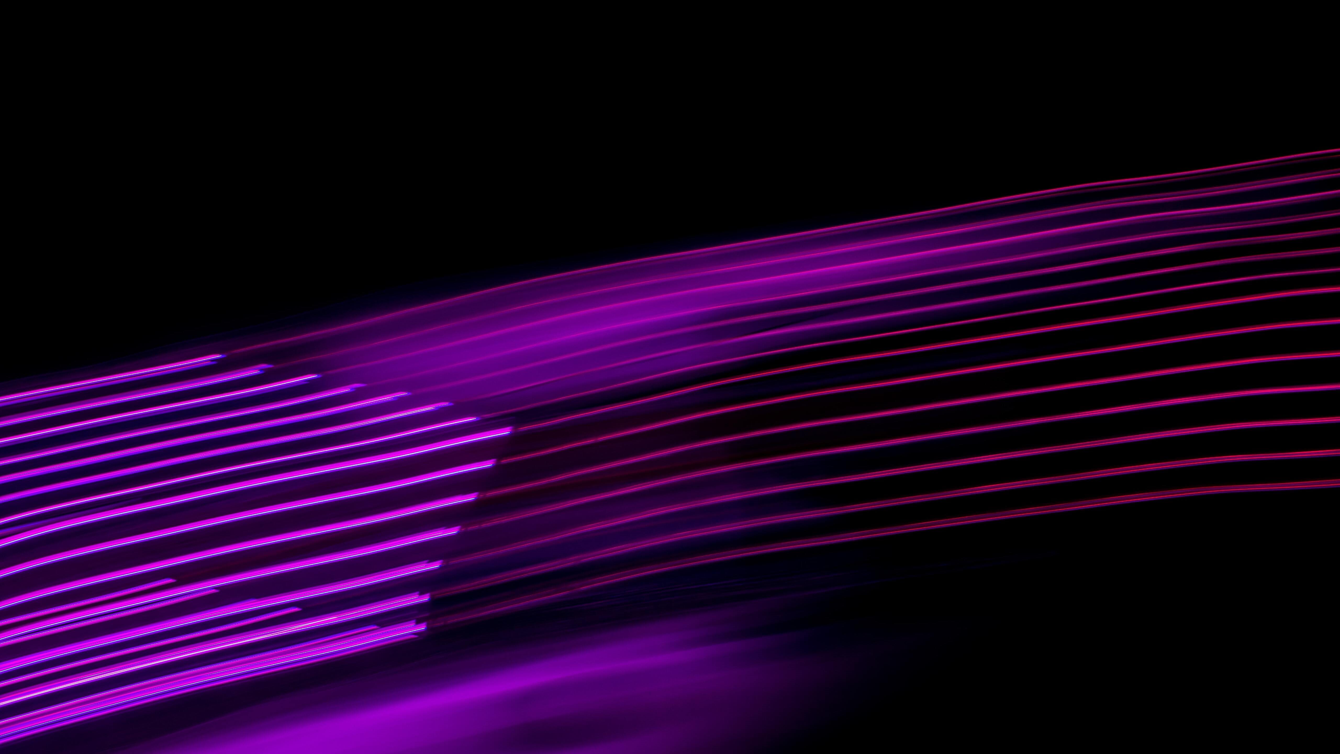 purple red pink lights digital art 5k MacBook Air Wallpaper Download
