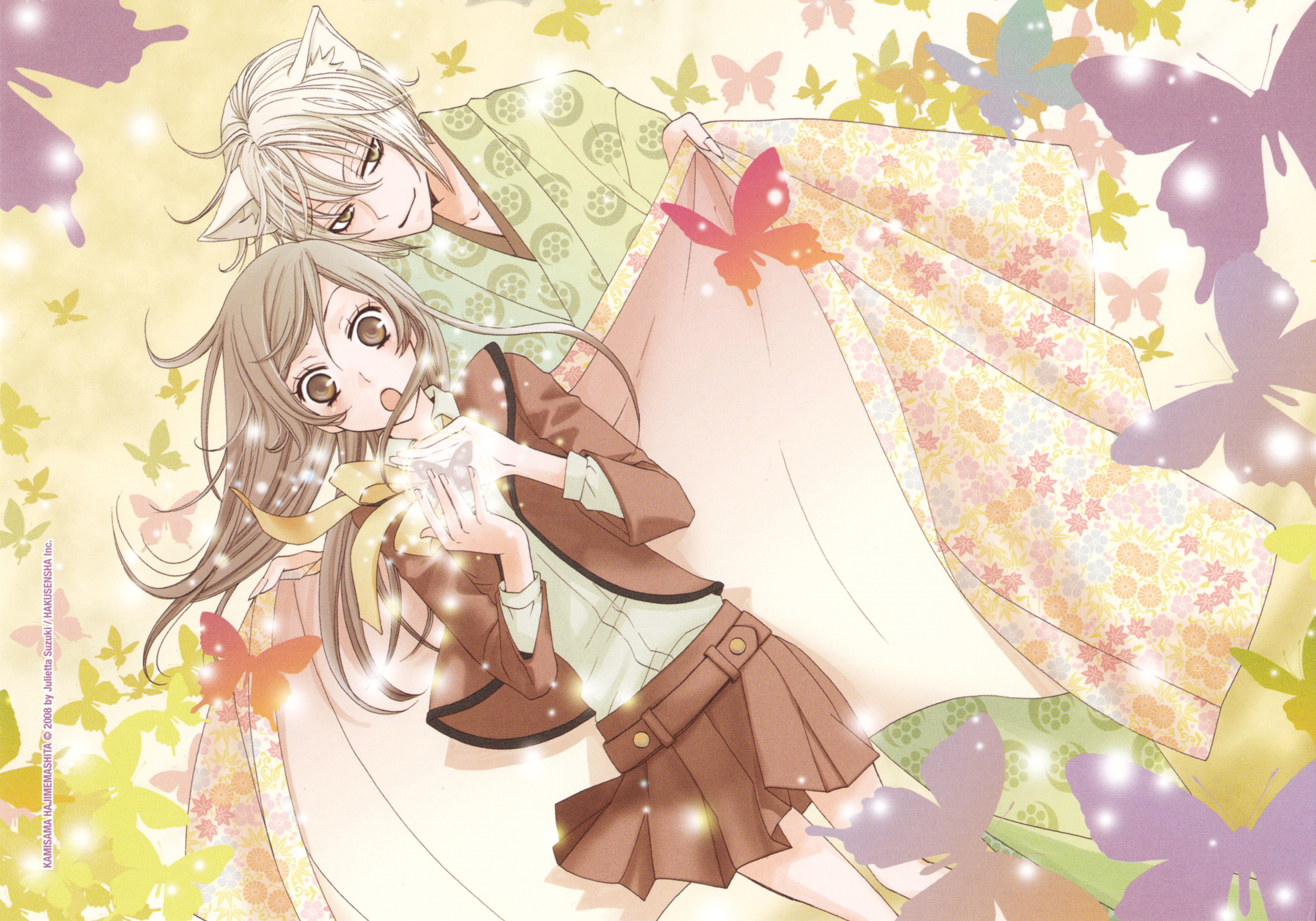 Download Tomoe (Kamisama Kiss) Nanami Momozono Anime Kamisama Kiss 8k Ultra HD Wallpaper