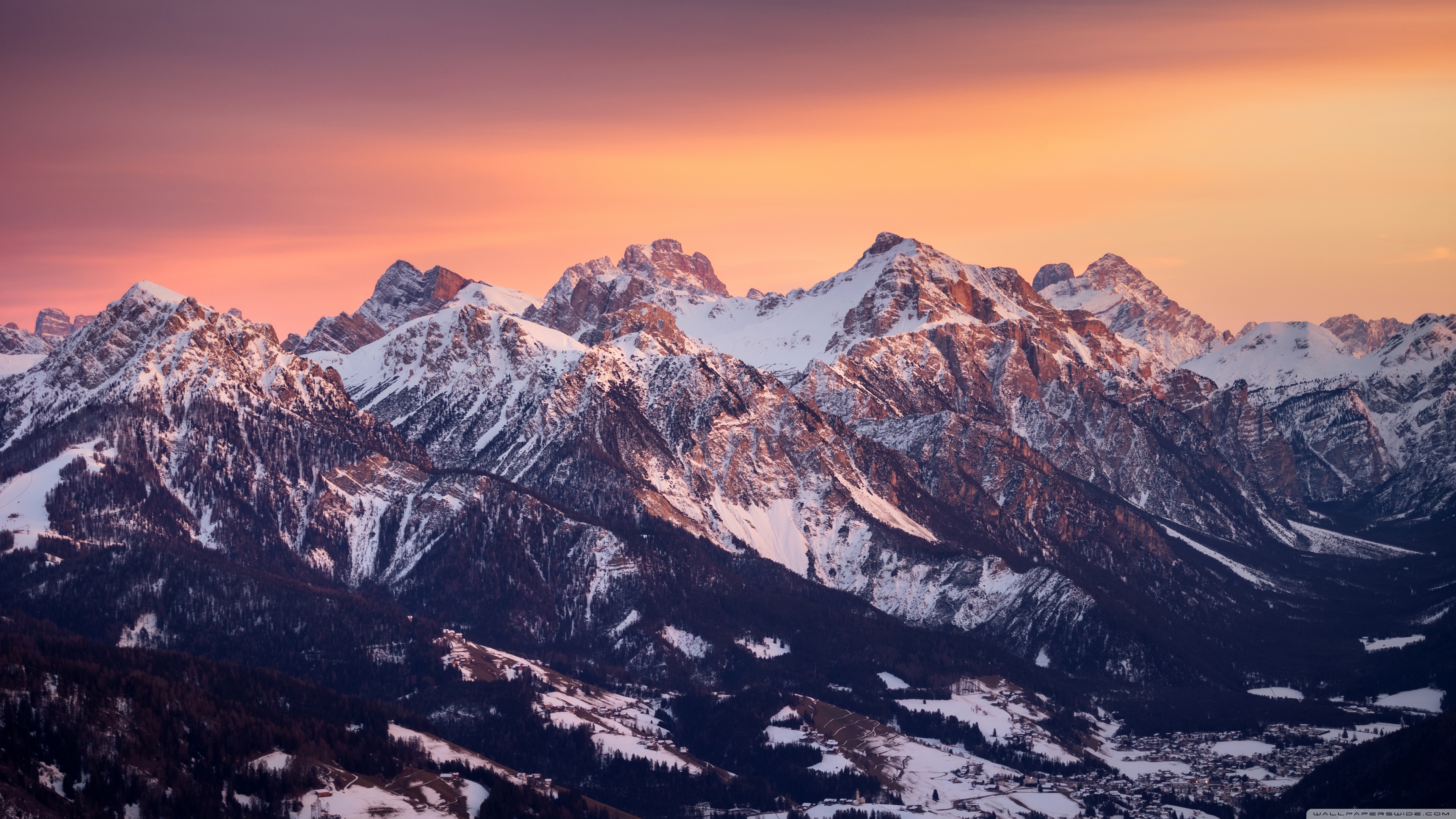 Most Beautiful Mountain Ranges In The World 4K UHD Wallpaper for UltraHD Desktop and TV, Widescreen and UltraWide Display, Dual and Triple Monitor