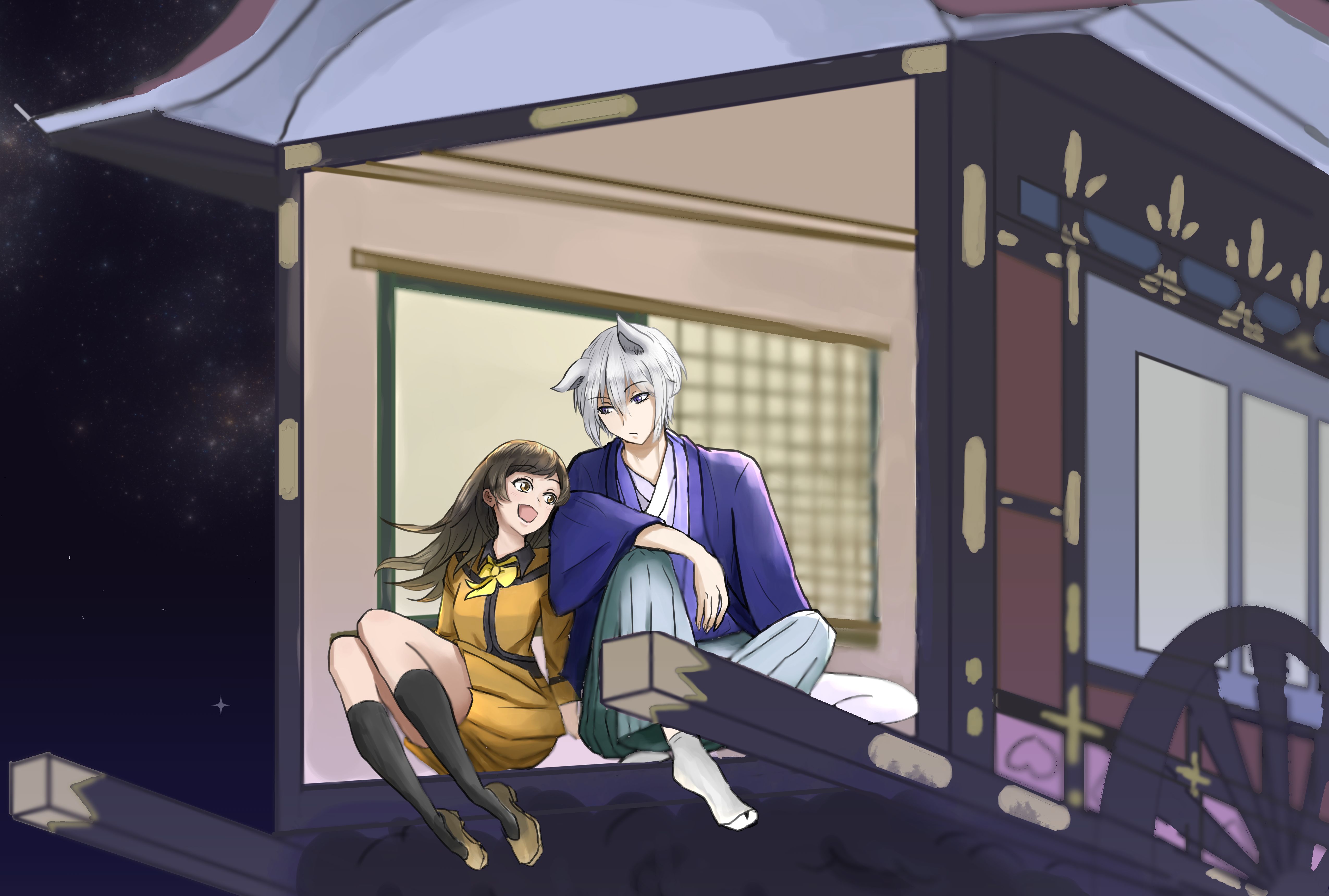 Download Tomoe (Kamisama Kiss) Nanami Momozono Anime Kamisama Kiss 4k Ultra HD Wallpaper