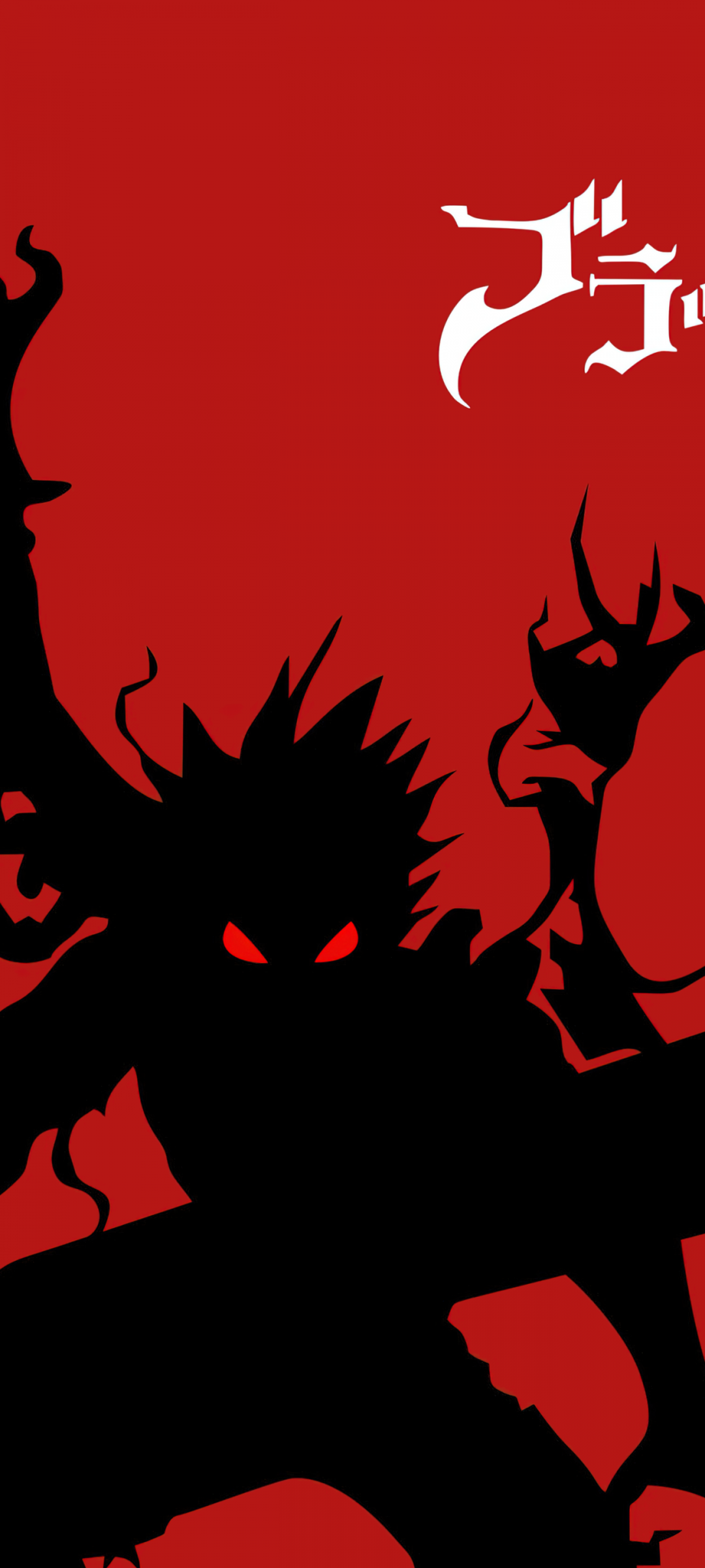 Asta Demon Wallpaper 4K, Black Clover, Silhouette