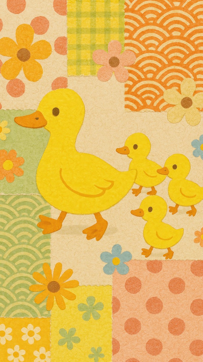iPhone Wallpaper Cute Duck Image Wallpaper