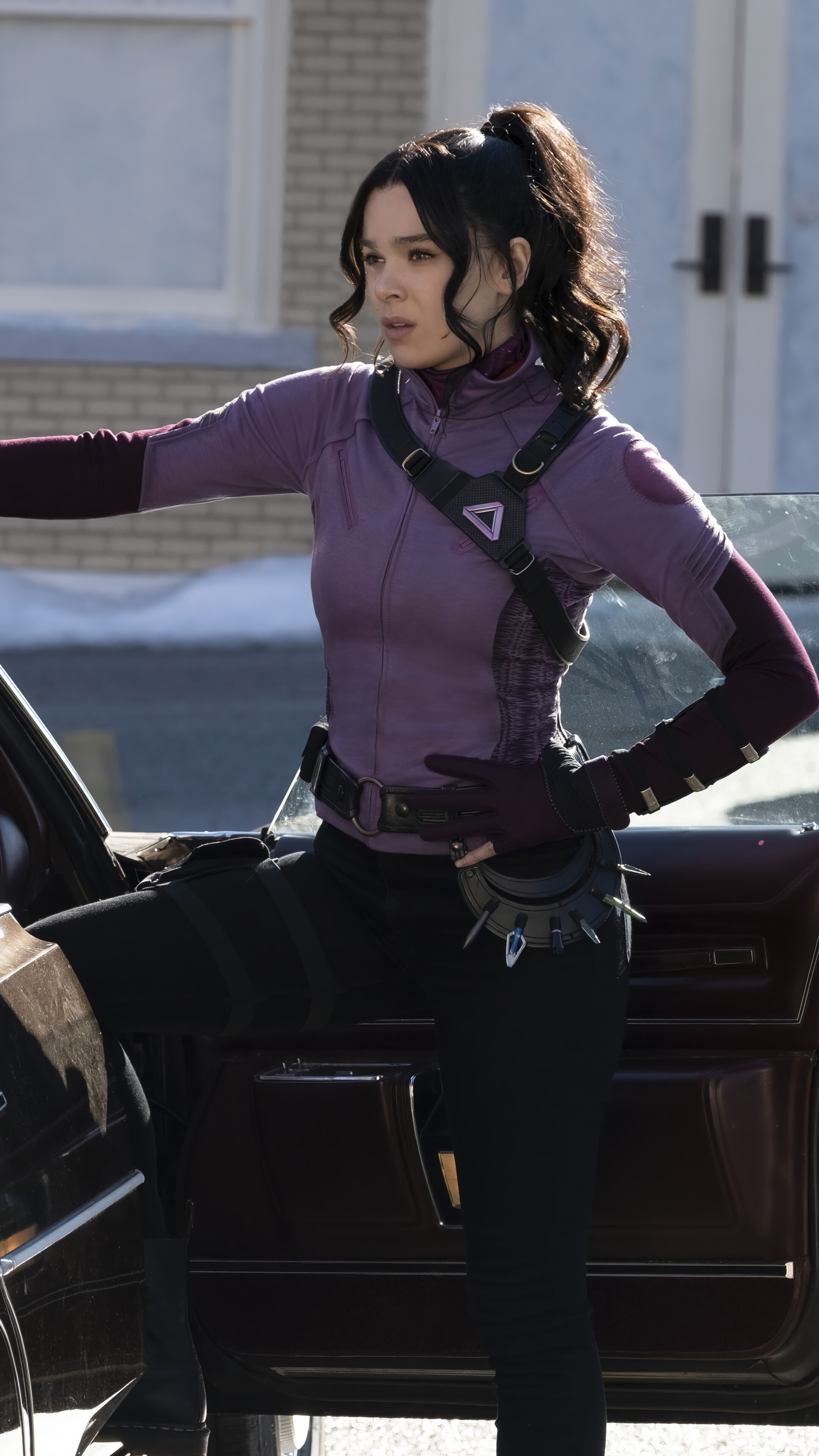 Kate Bishop Hawkeye Series Wallpaper iPhone Phone 4K e