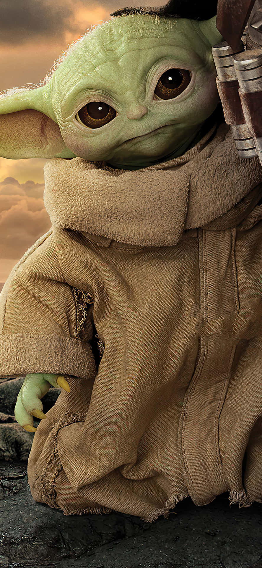 Download Say hello to the newest addition to your phone Yoda! Wallpaper