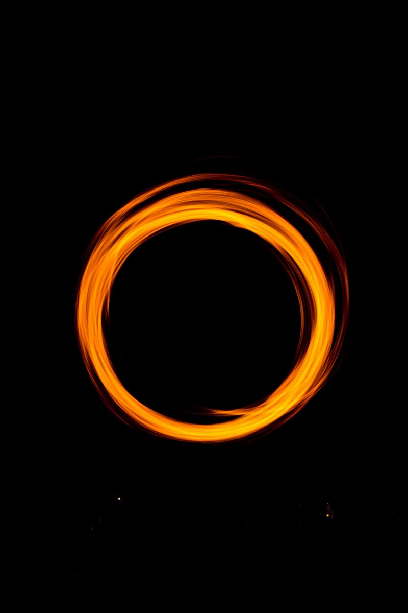 Download Wallpaper 800x1200 Circle, Light, Portal, Dark Background Iphone 4s 4 For Parallax HD Background