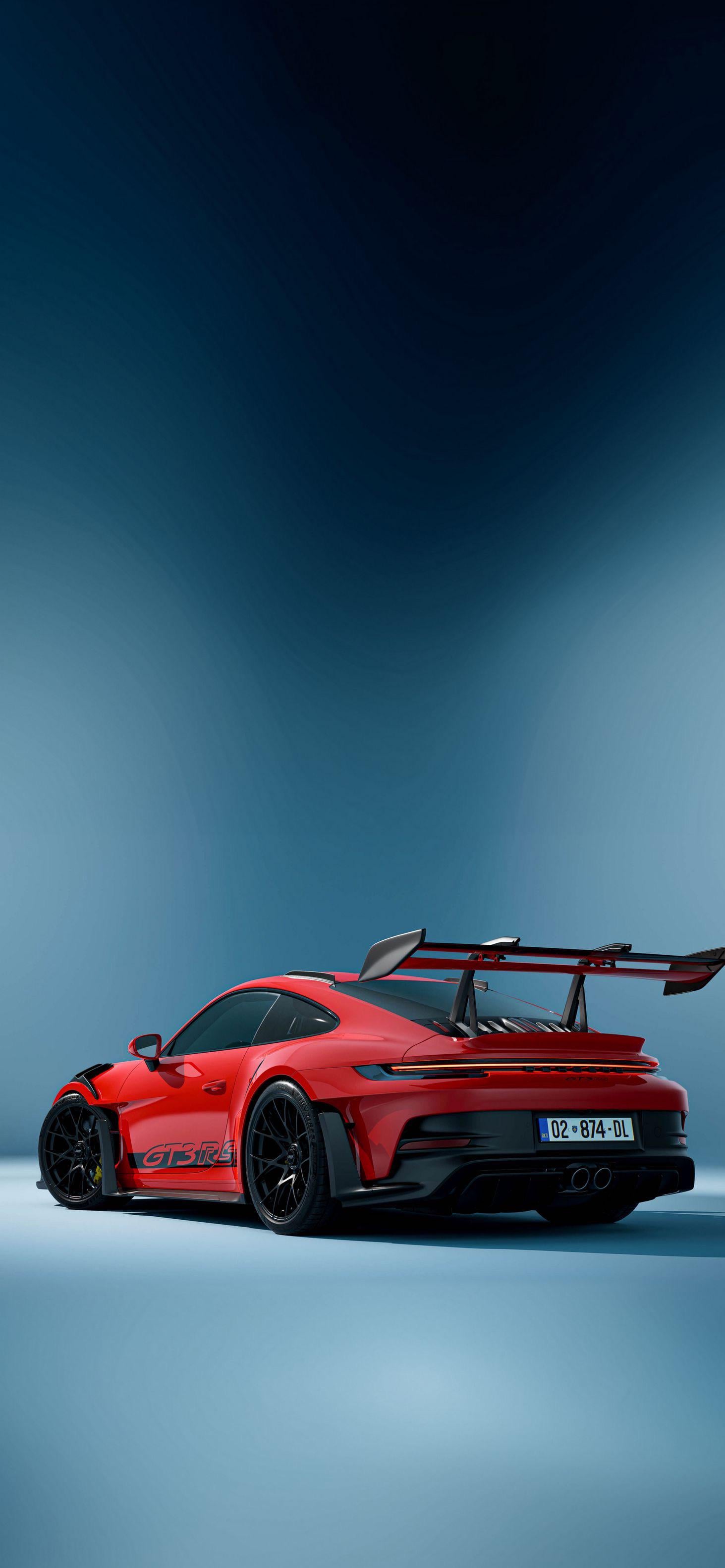 Stunning Porsche GT3 RS Phone Wallpaper