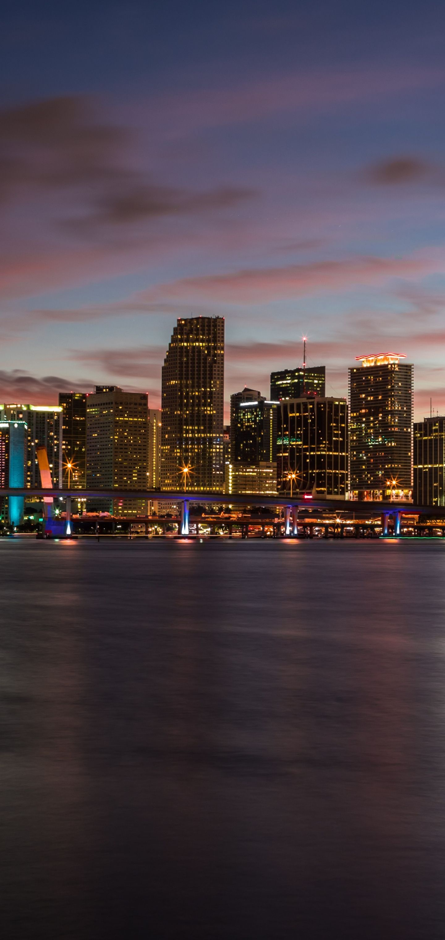 Miami Beach Skyline Wallpaper