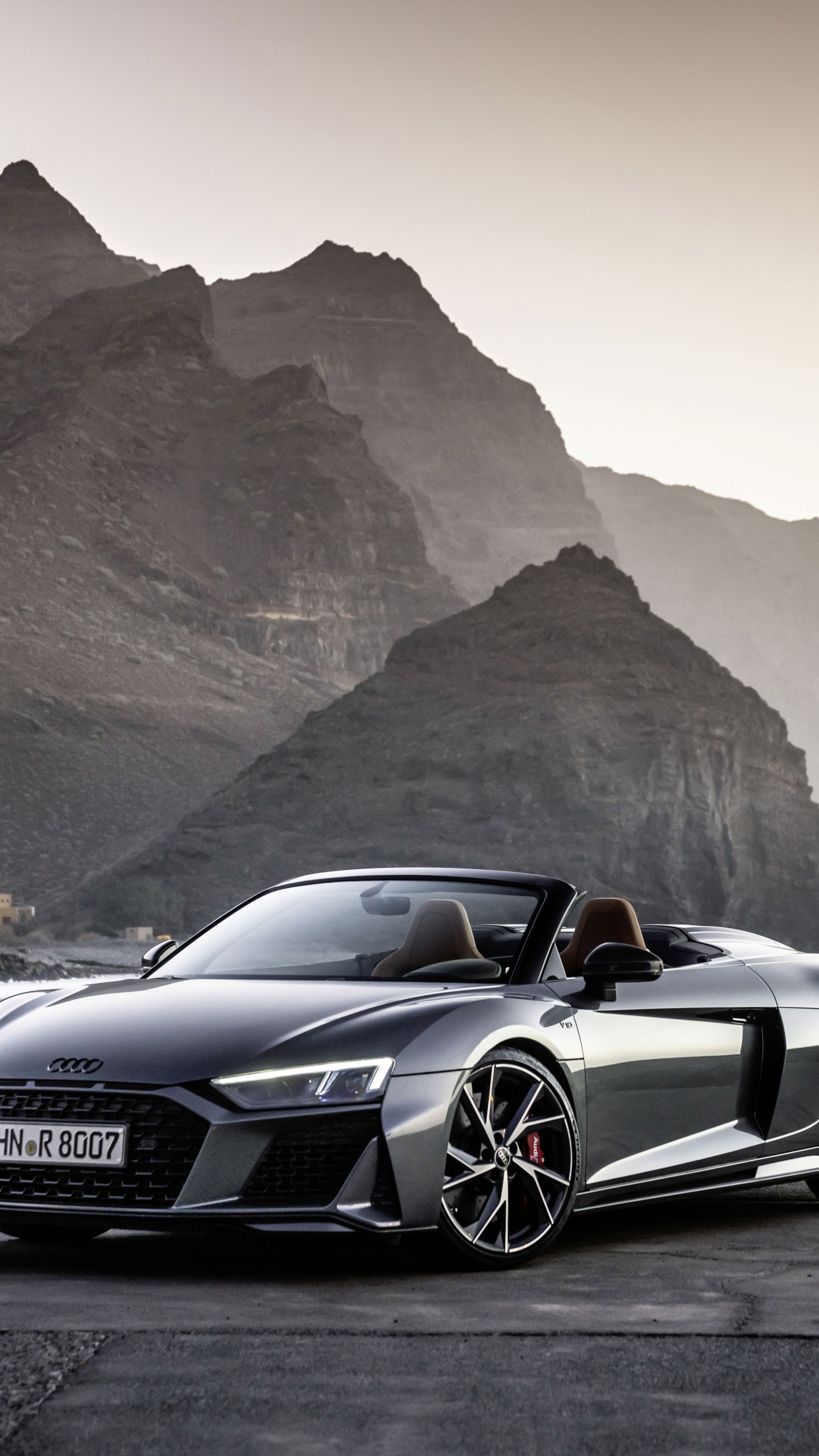 Audi R8 Spyder V10 performance RWD Wallpaper 4K, 8K, 2021, 5K