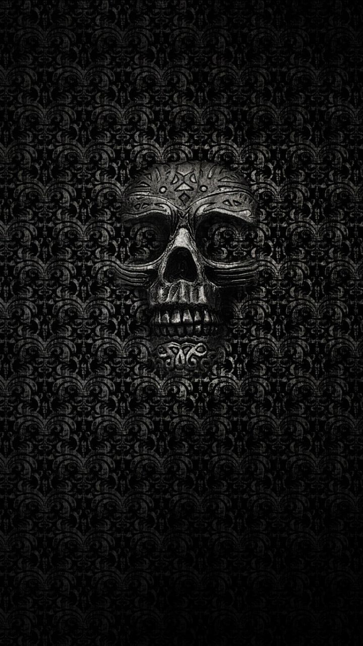 The Misfits Skull Logo iPhone 5 Wallpaper 640x1136