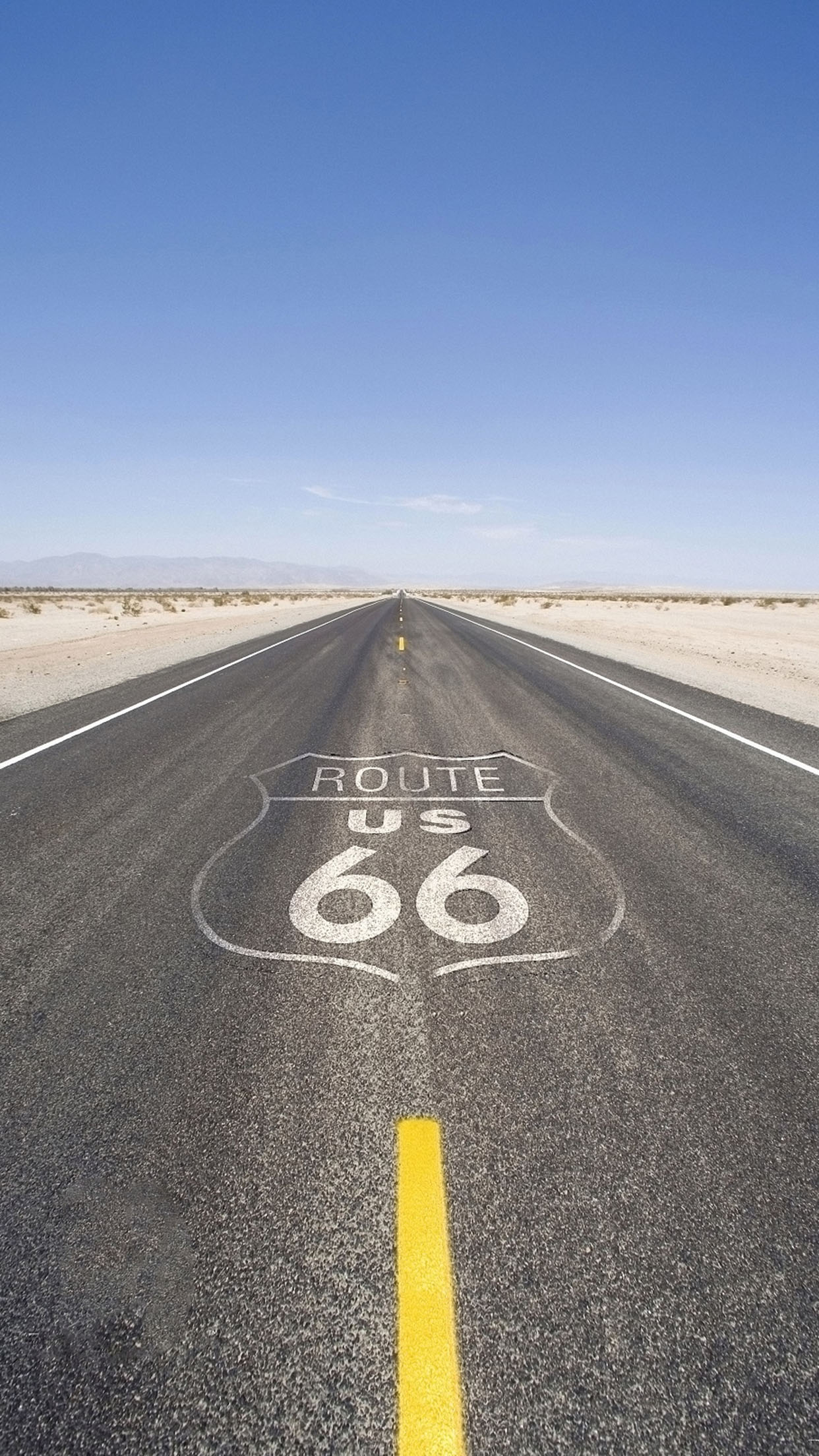 Route 66 Wallpaper for iPhone 11, Pro Max, X, 8, 7, 6