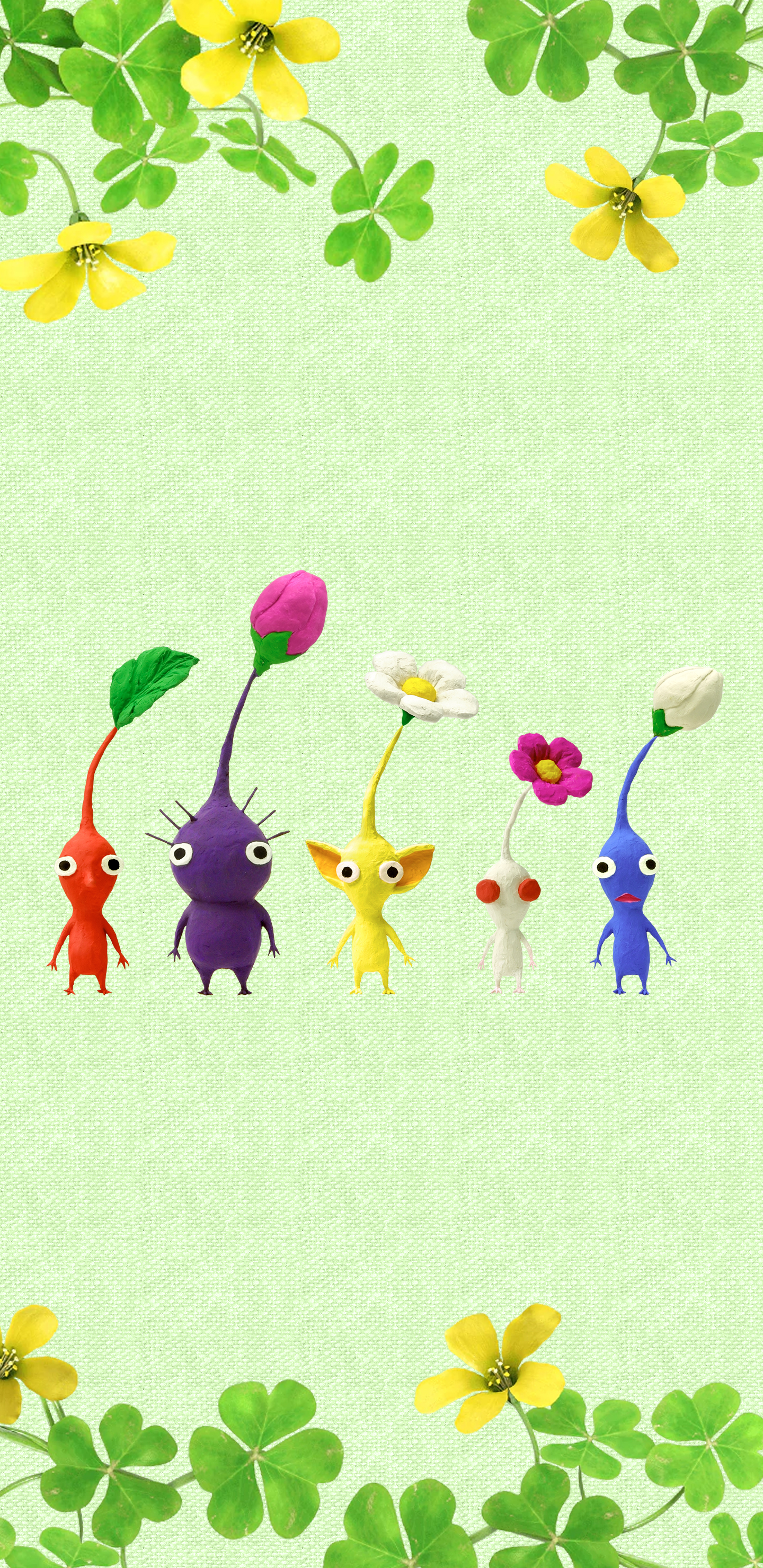 Pikmin 2 Pikmin Wallpaper with Monocle