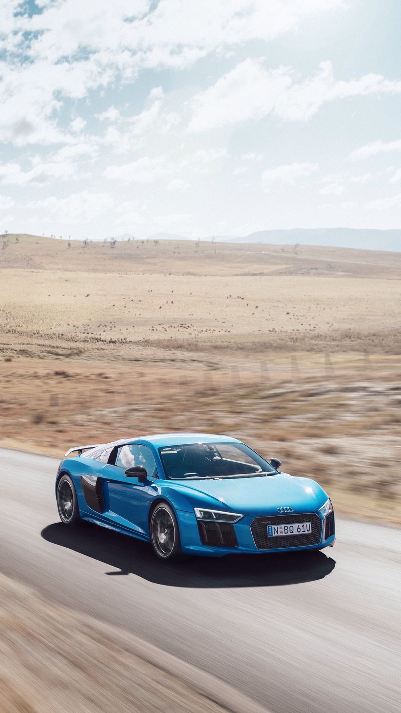 Download Wallpaper 800x1420 Audi, R8, V10, Movement, Road Iphone Se 5s 5c 5 For Parallax HD Background