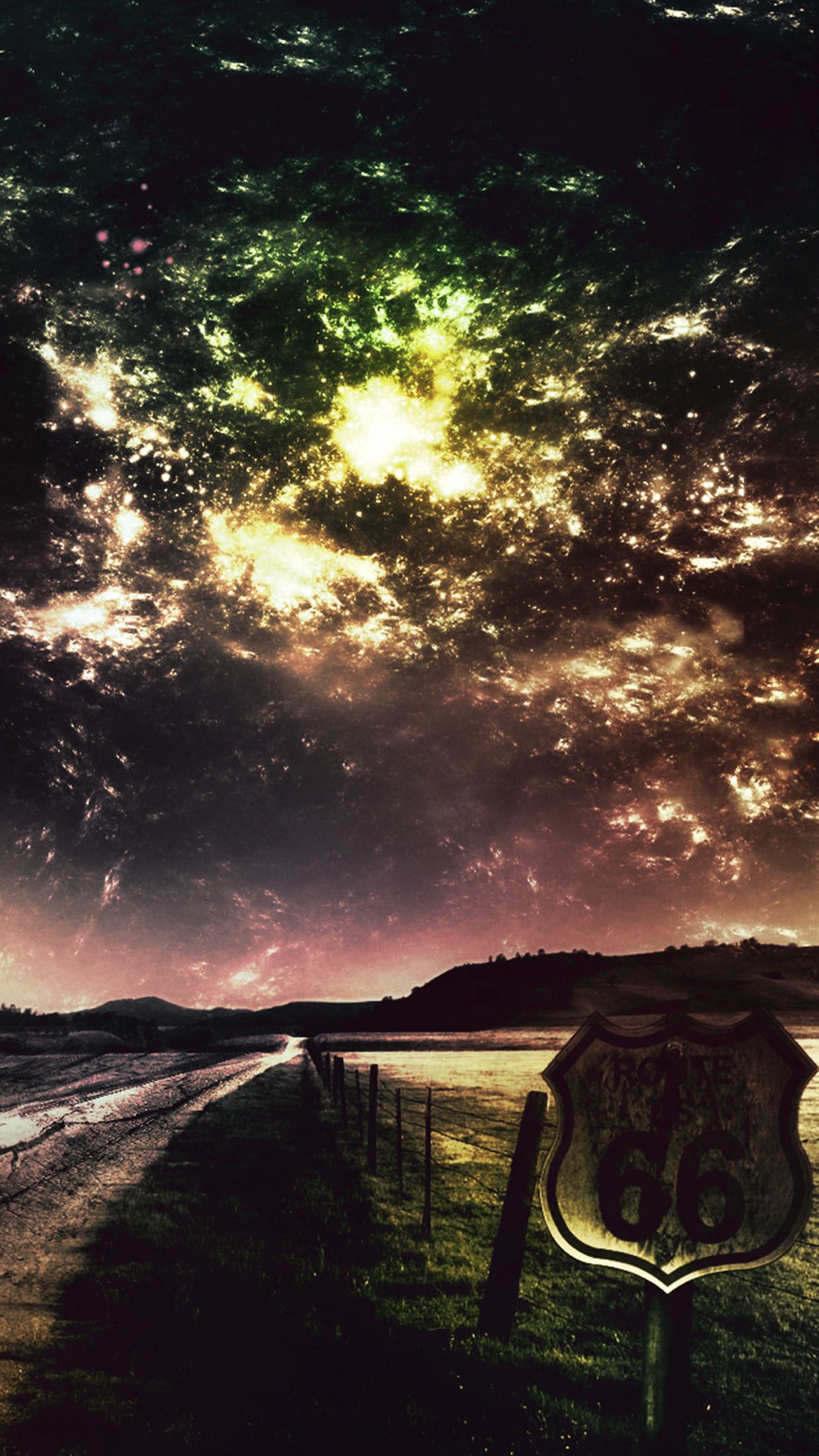 Route 66 iPhone Wallpaper, HD Route 66 iPhone Background on WallpaperBat