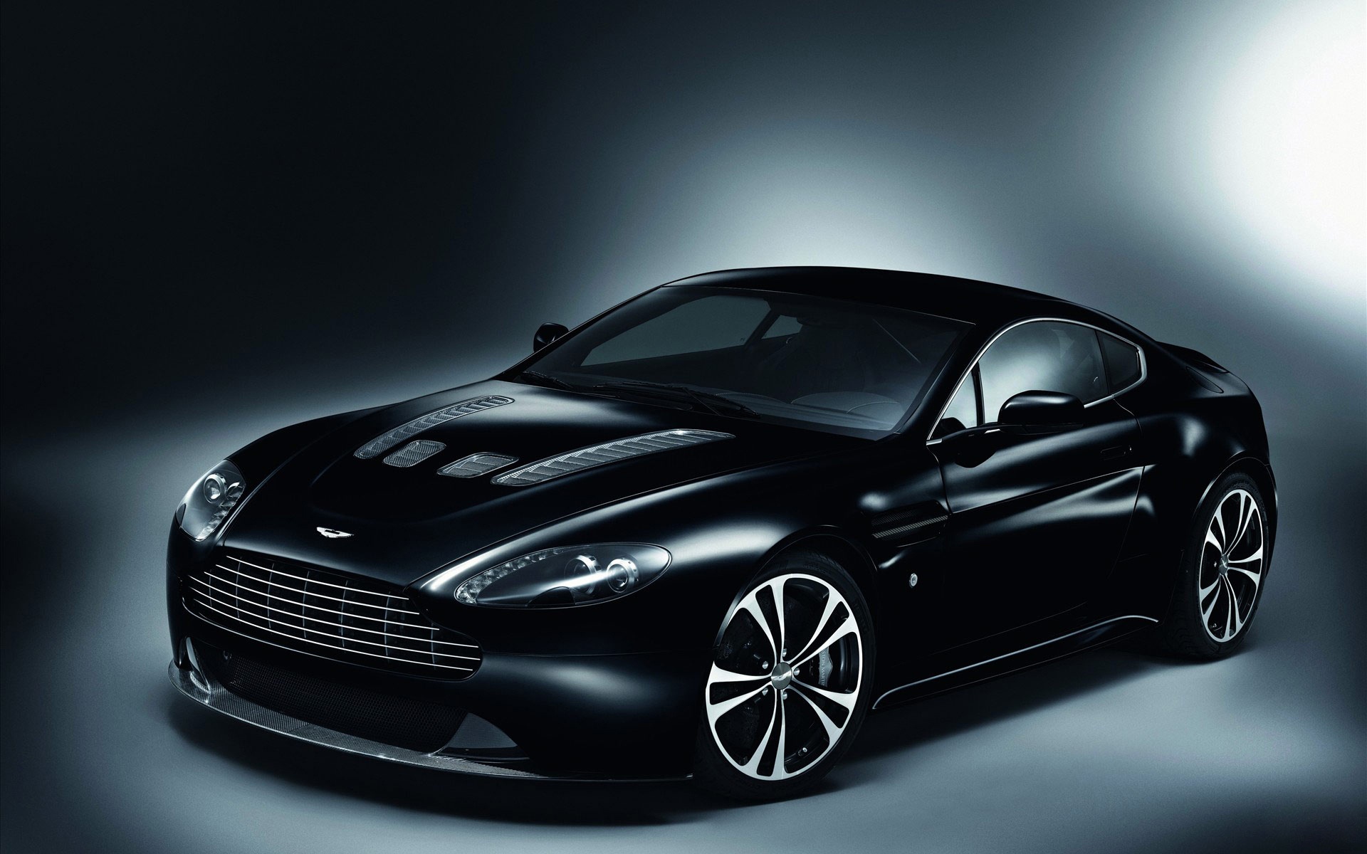 Wallpaper machine, auto, Aston Martin, black, Vantage, sports car for mobile and desktop, section машины, resolution 1920x1200