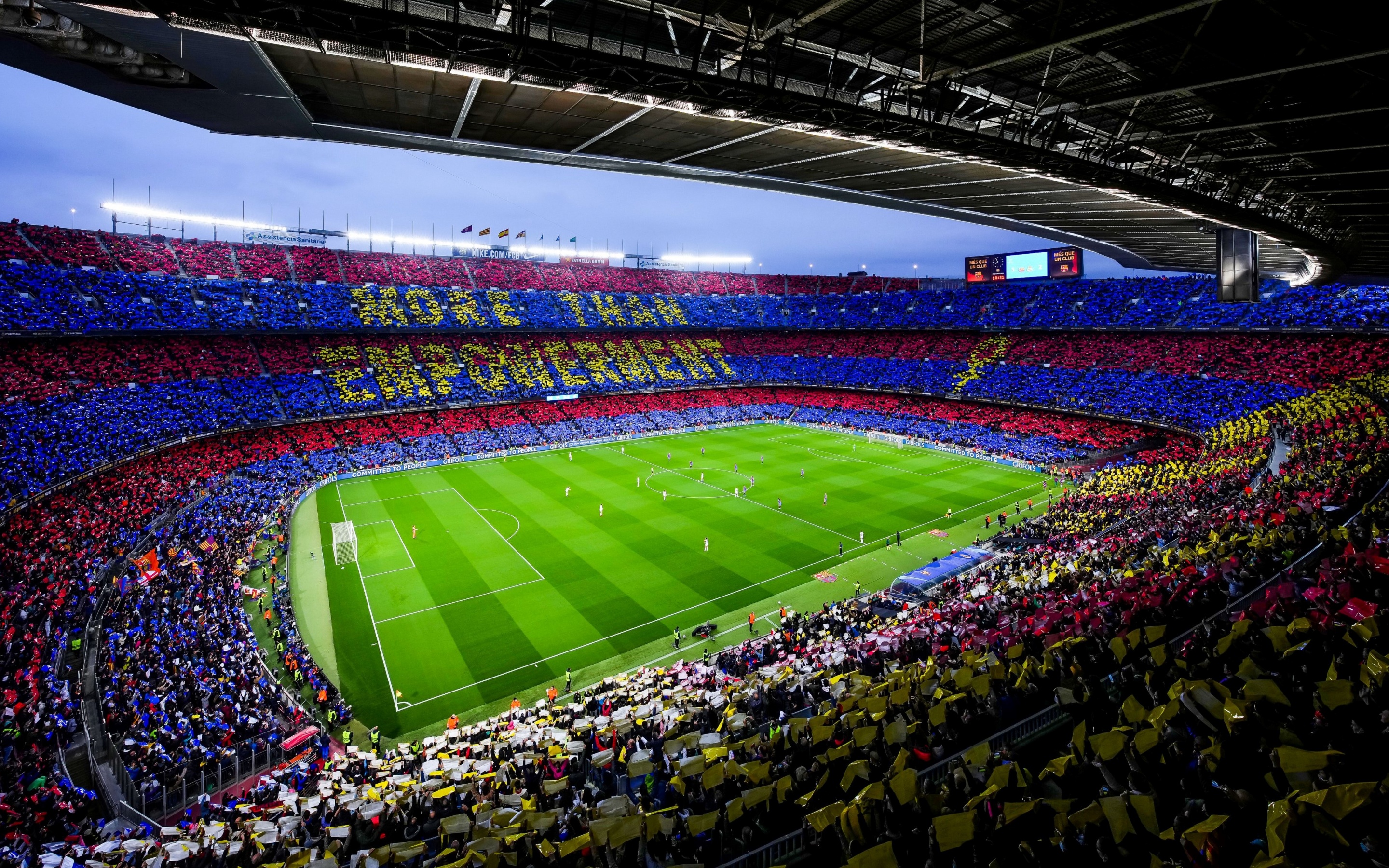 Camp Nou Wallpaper 4K, Stadium, FC Barcelona, Barcelona
