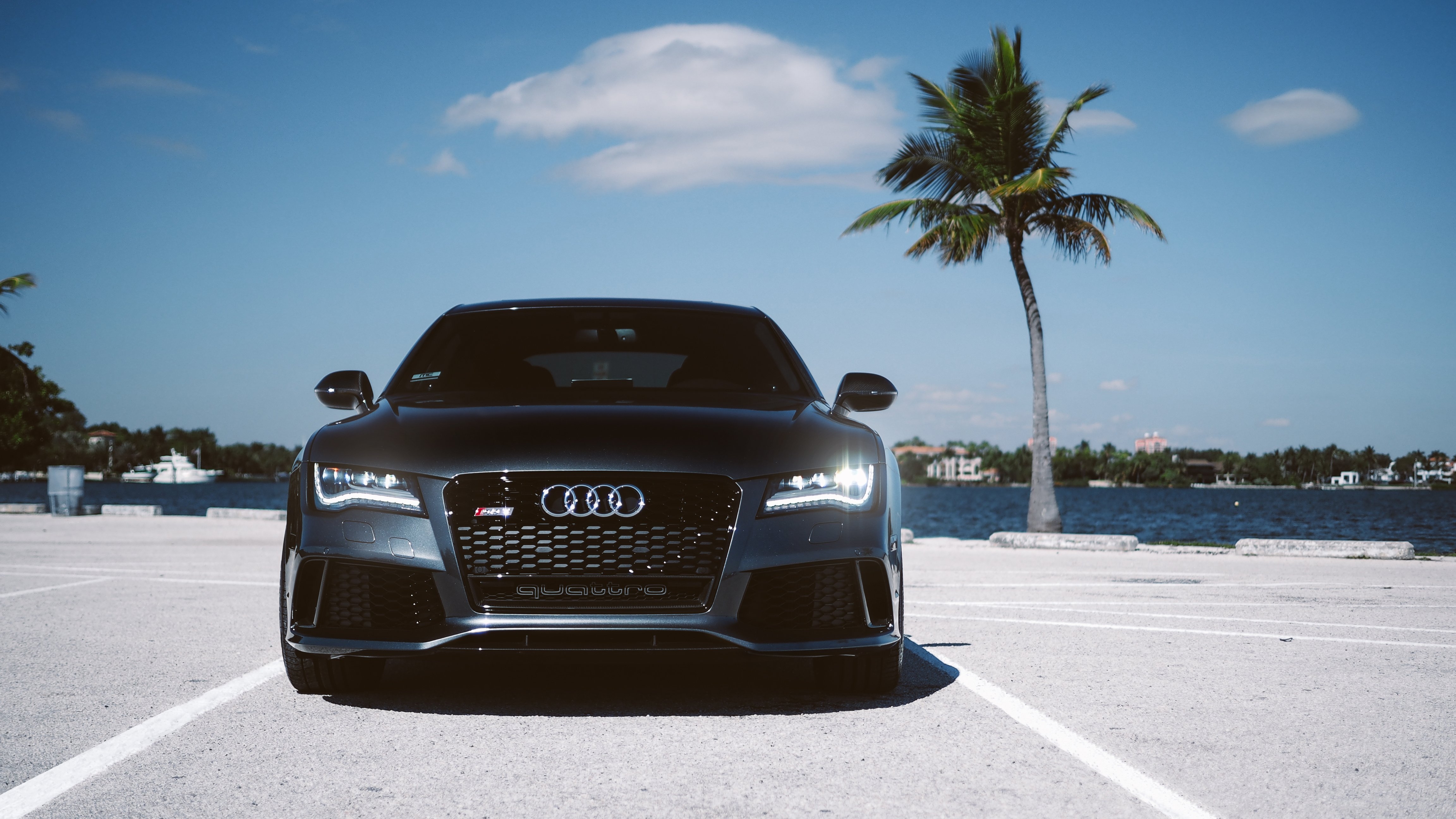 Audi rs7 front view · 1280x800 free photo from axebourne and wallpaper