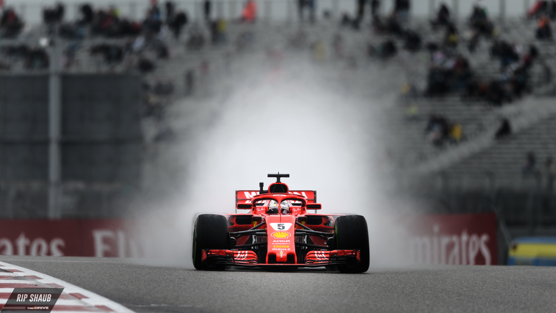 Track Side: The Unbeatable Aesthetics Of F1 In The Rain