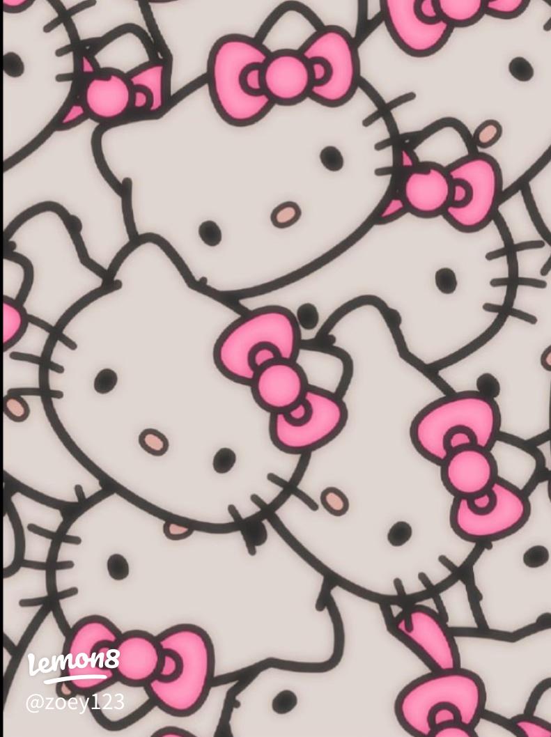 Charming Hello Kitty Wallpaper for Your Space