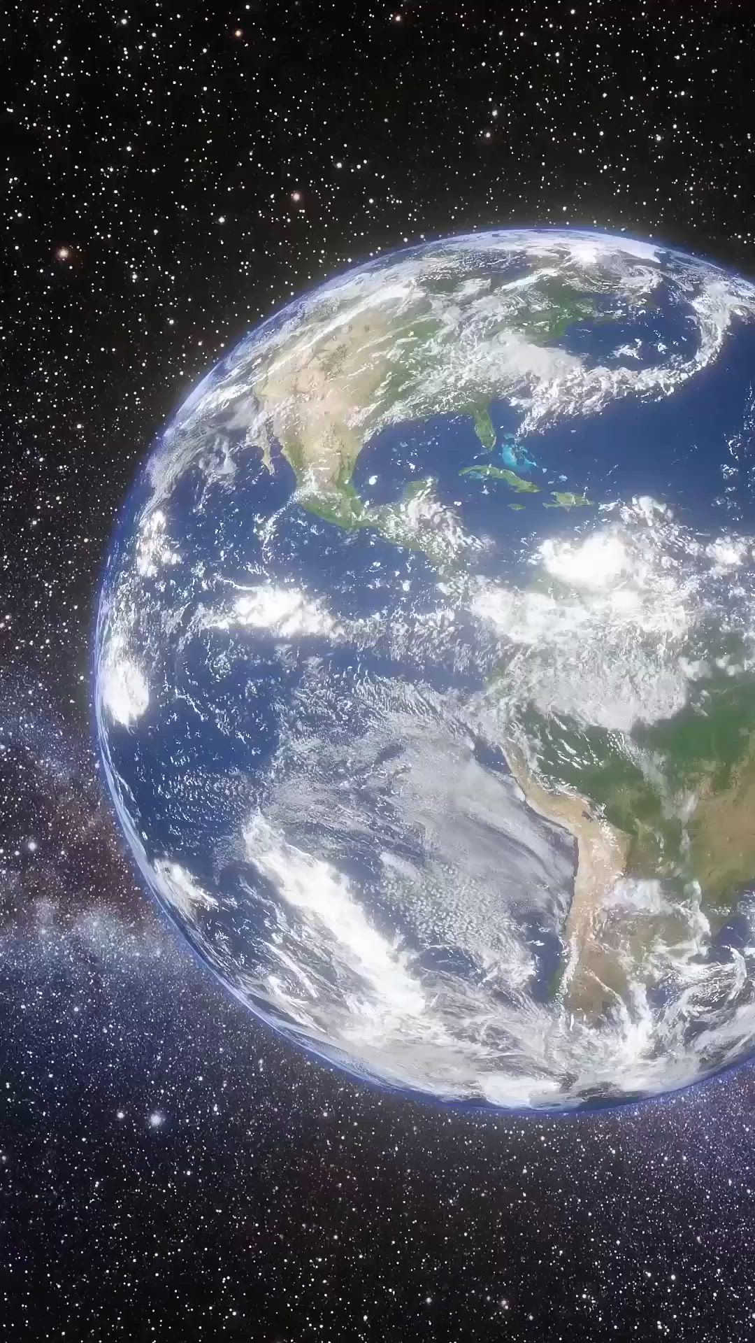 Earth Live Wallpaper Stunning View from Space