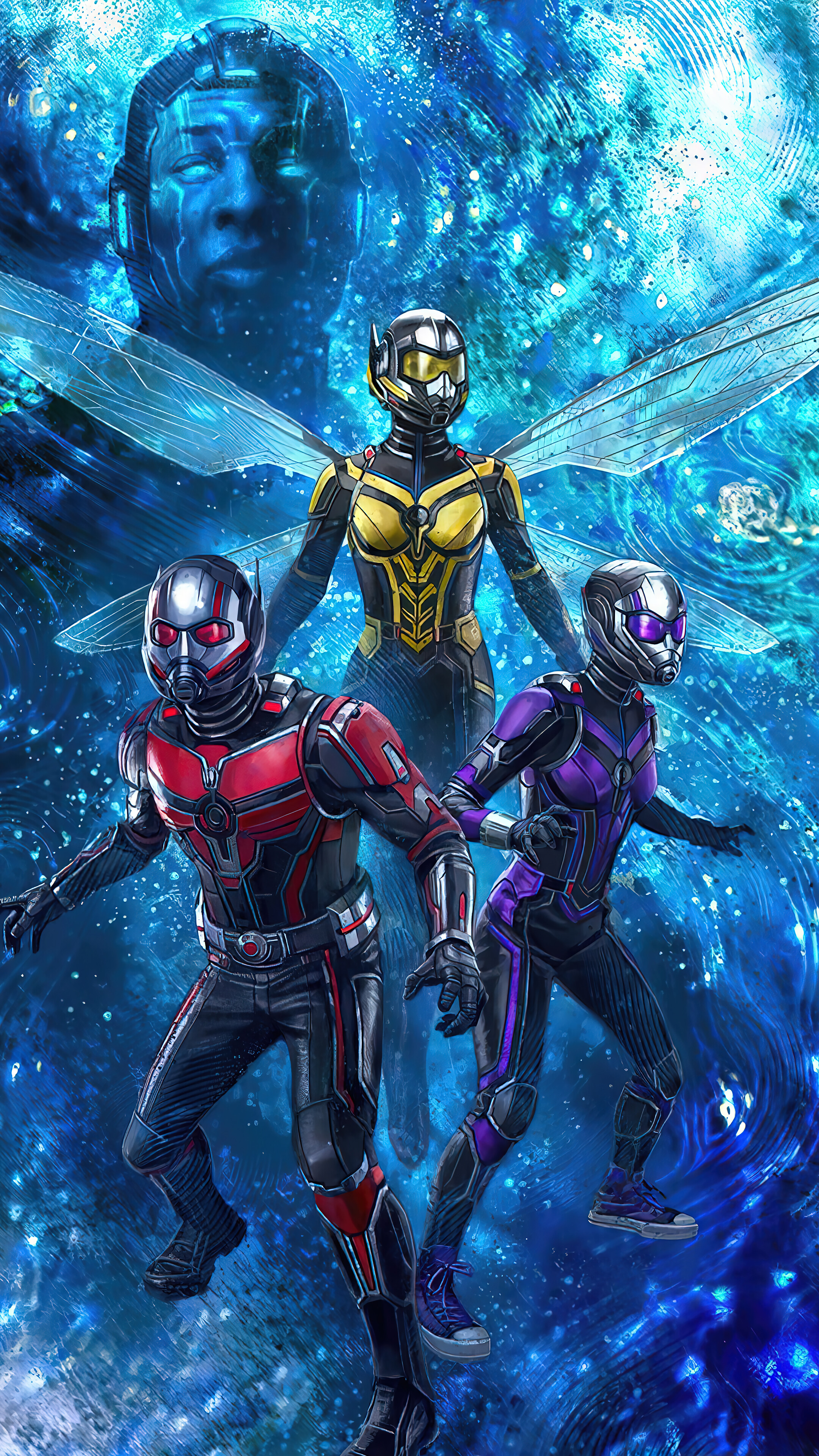 Ant Man 3 Quantumania Poster Art 4K Wallpaper IPhone HD Phone J