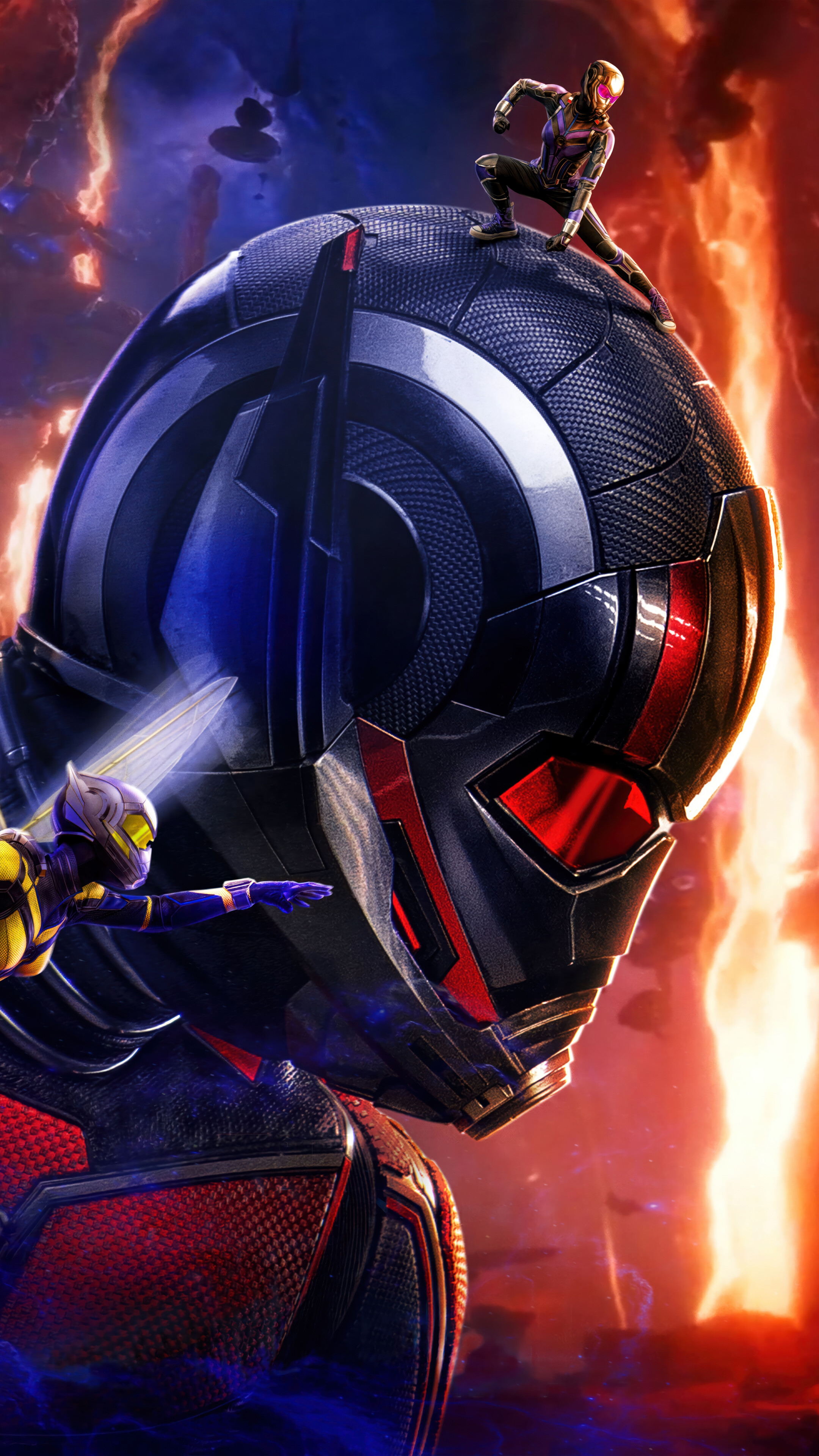 Ant Man And The Wasp: Quantumania Movie Poster 4K Wallpaper IPhone HD Phone J