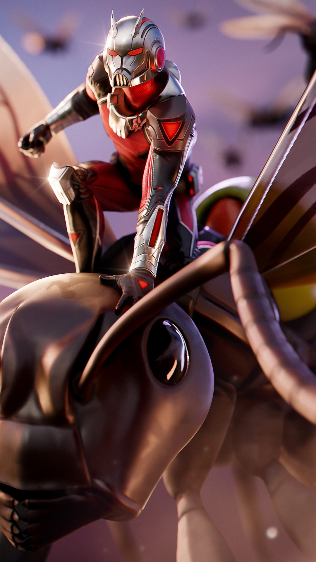 Ant Man Wallpaper 4K, Fortnite, Skin, 2021