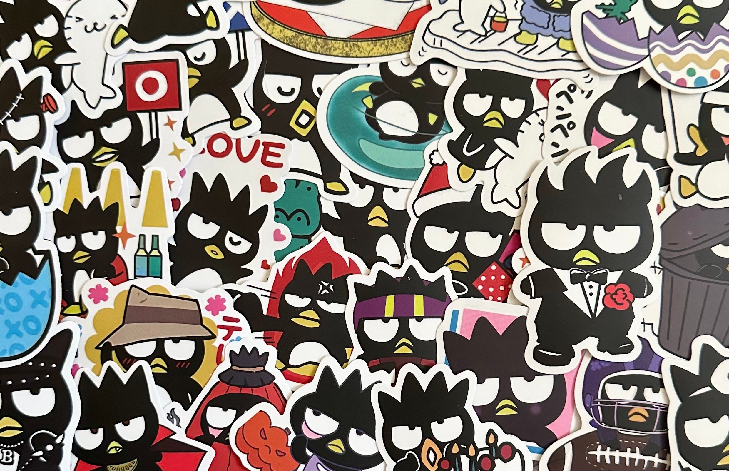 Buy 20 Pieces Kawaii Badtz Maru Stickers. Waterproof Online In India