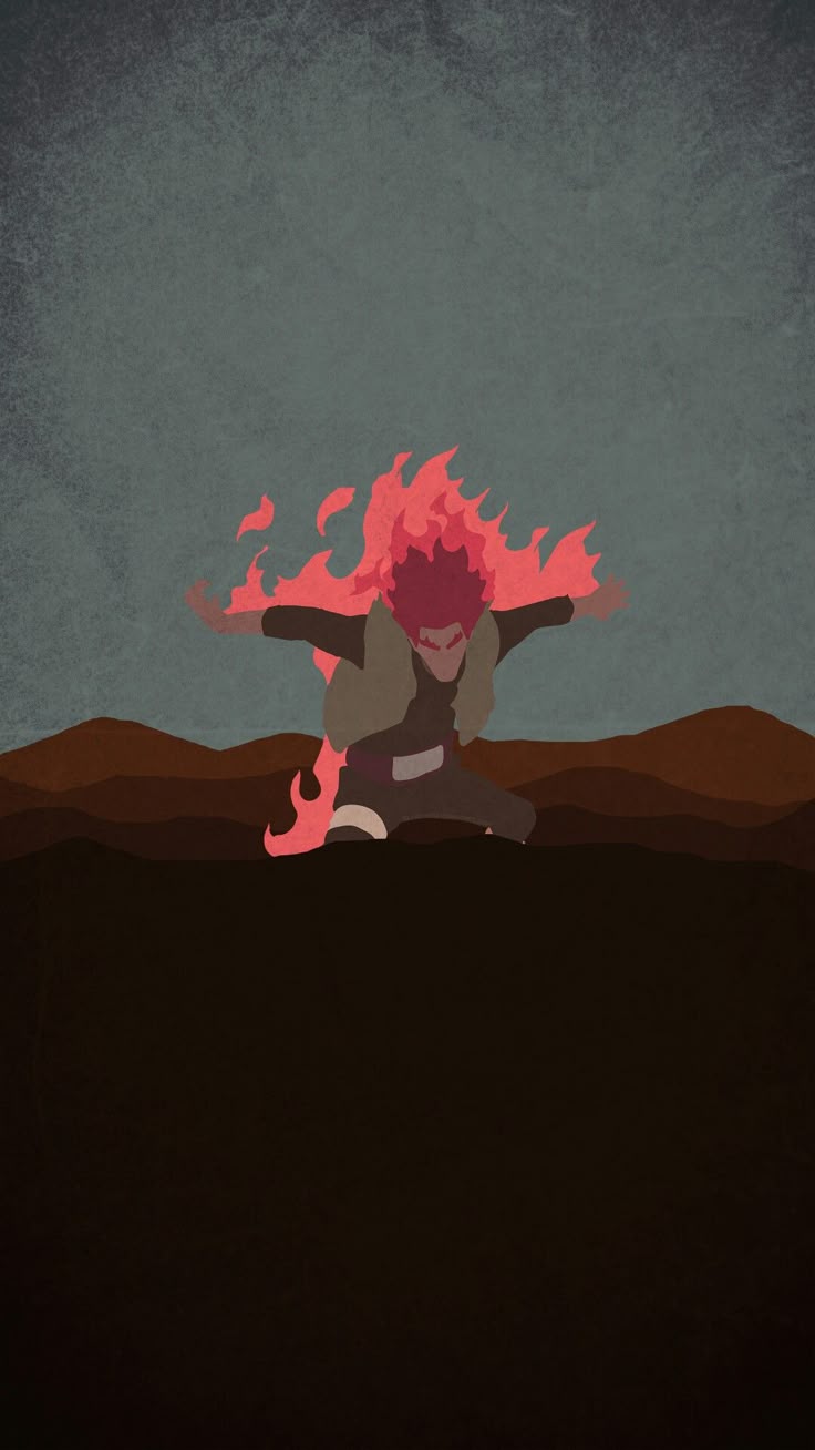 4K Naruto Minimal Mobile Wallpaper Remastered