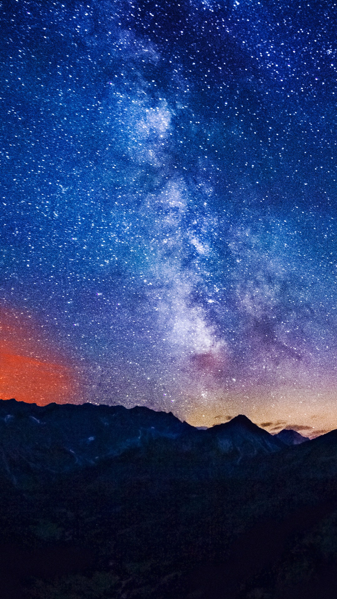 Milky Way Wallpaper 4K, Starry sky, Astronomy, Night time