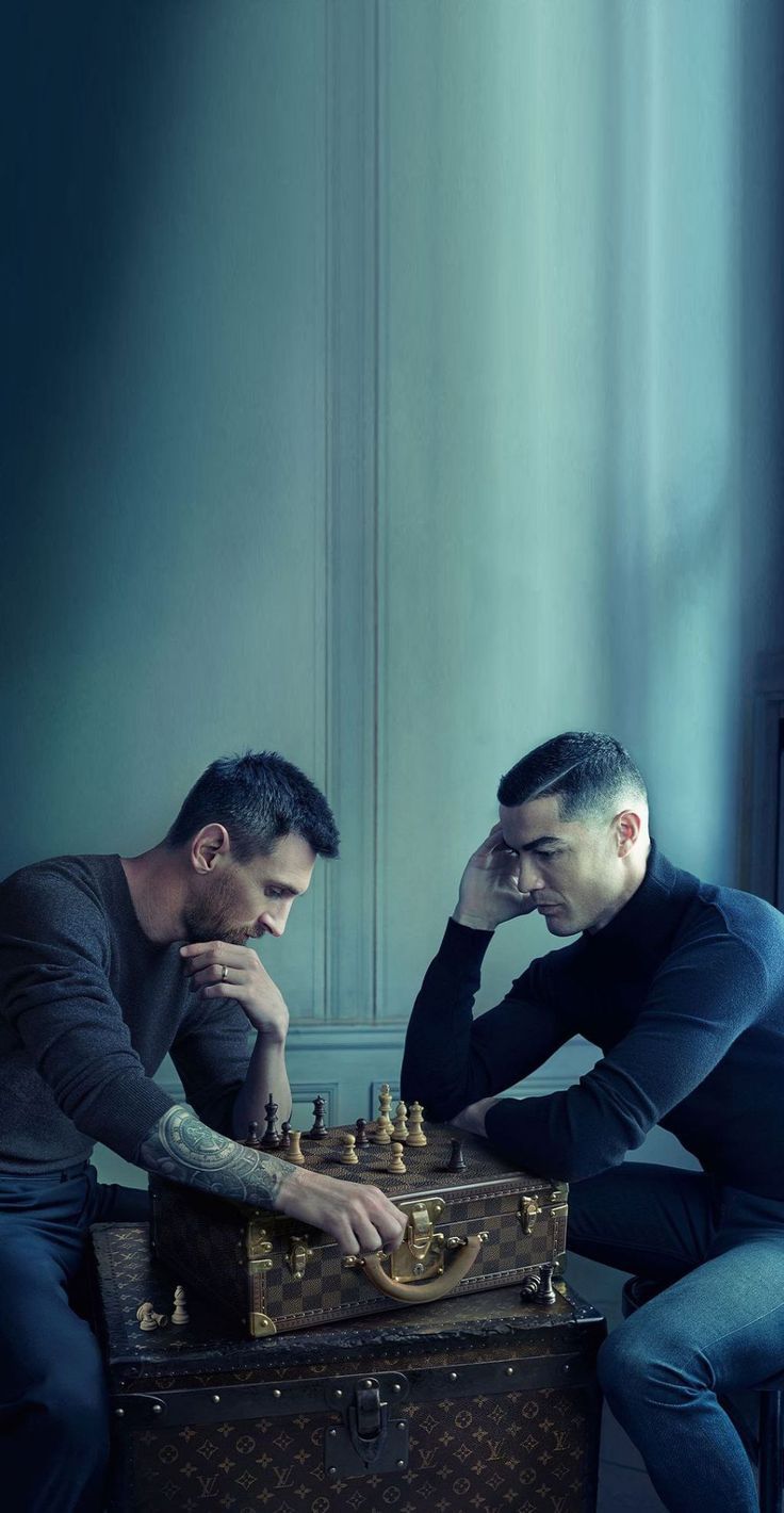 Ronaldo x Messi Wallpaer