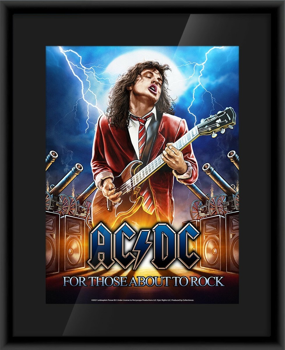 AC DC For Those About To Rock 3D 2 Image Poster