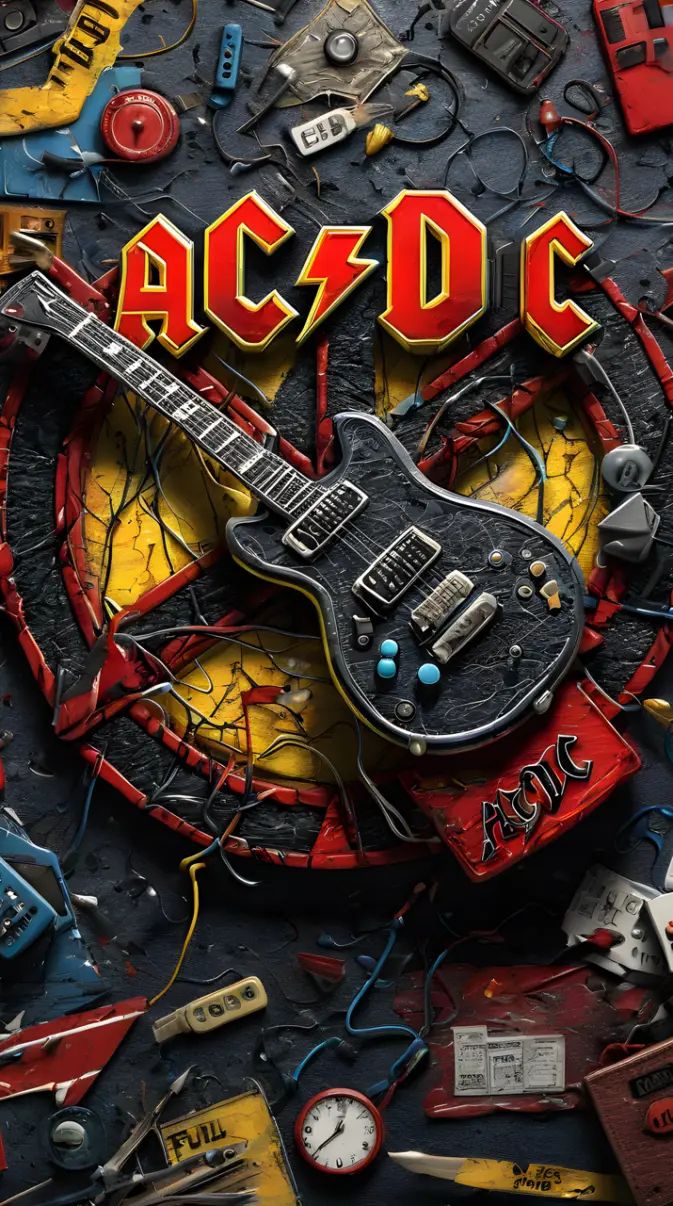 Ac Dc Wallpaper By VeronicaBergstedt