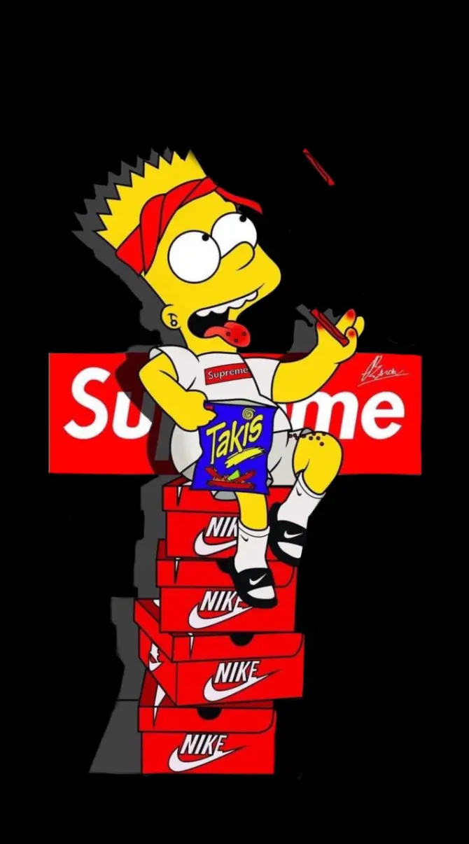 Bart Simpson takis wallpaper