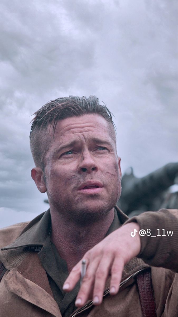 Brad Pitt in fury