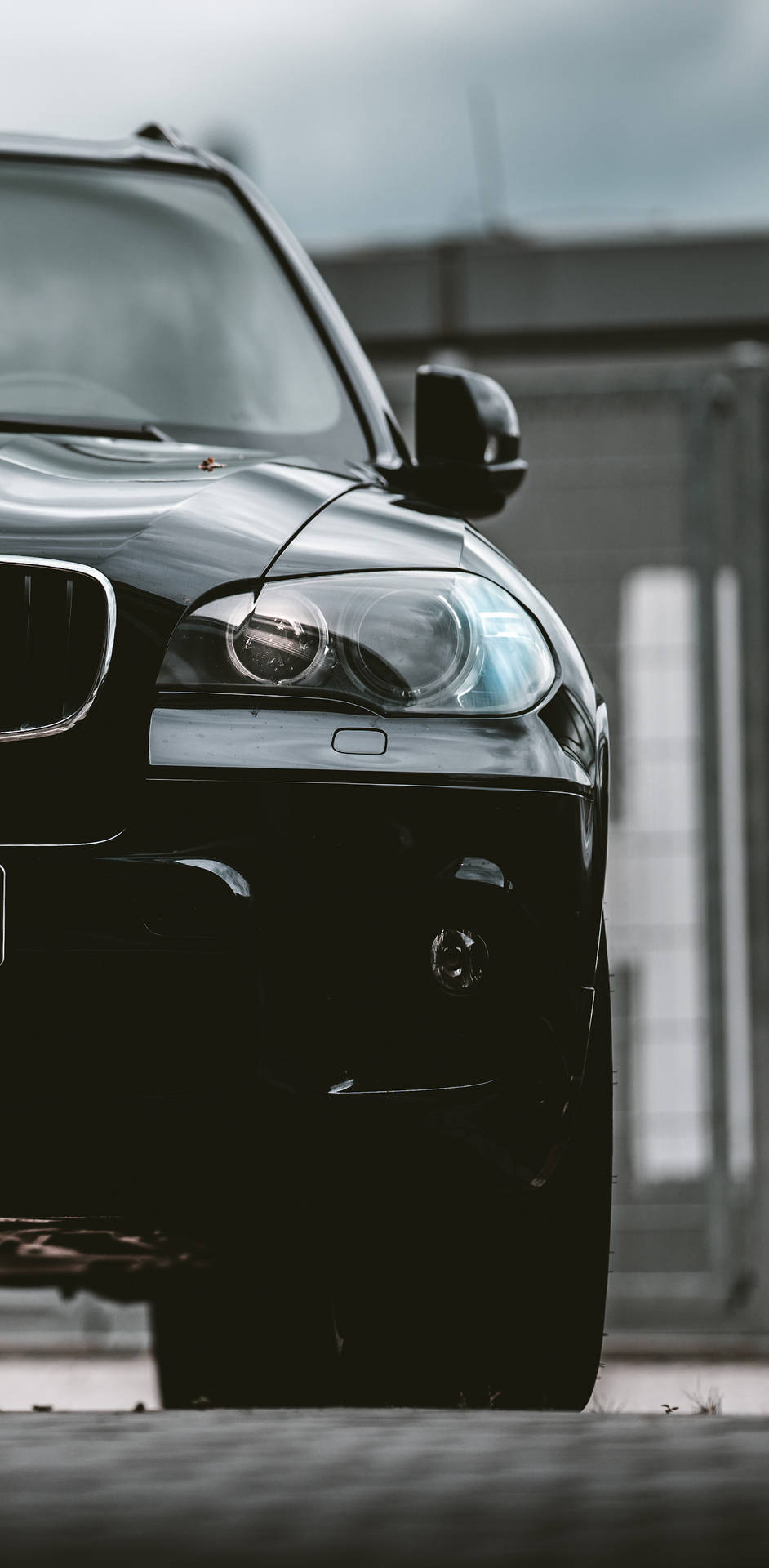 Download Black Bmw For Mobile Wallpaper
