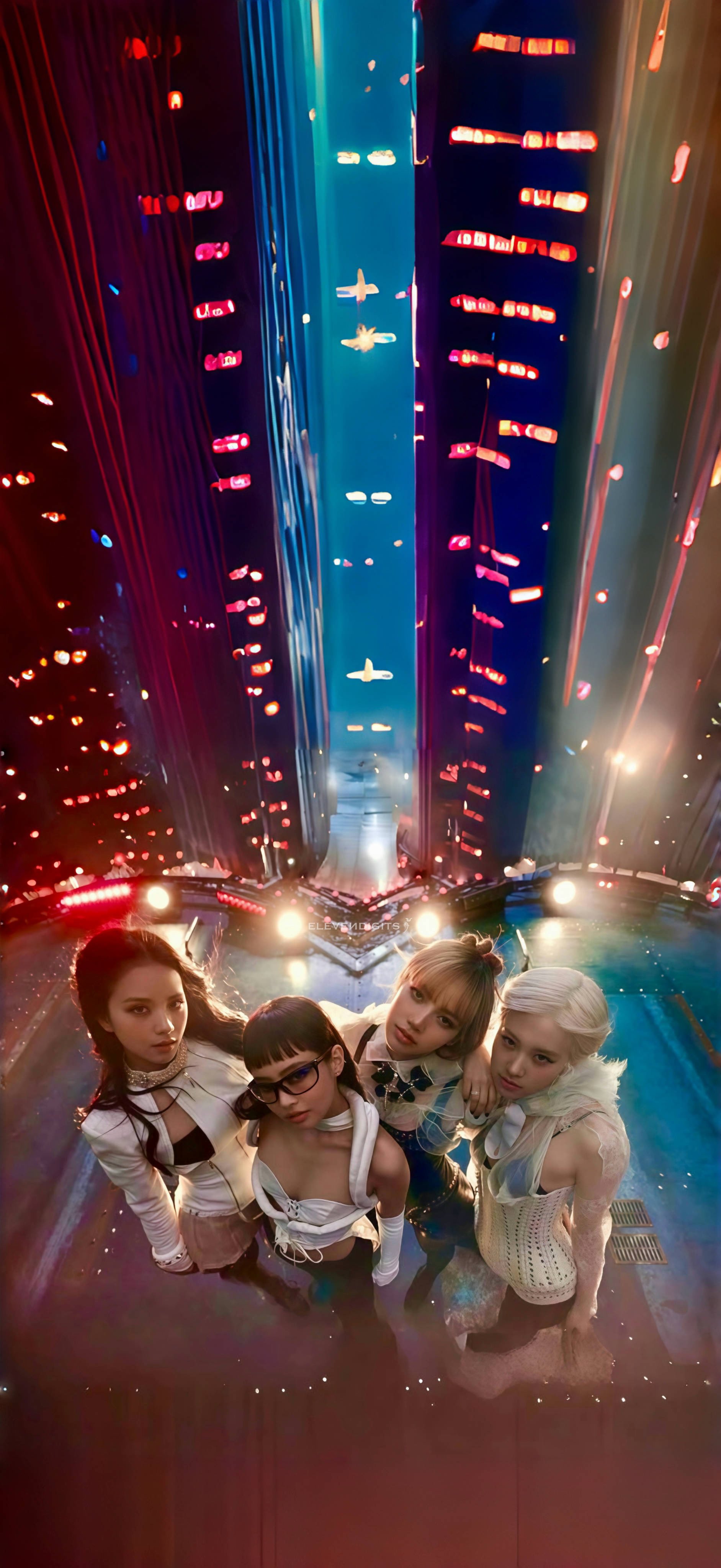 ✨ELEVEИDIGITS ꫂ ၴႅၴ✨ - '뛰어(JUMP)' Lockscreen Wallpaper ✨