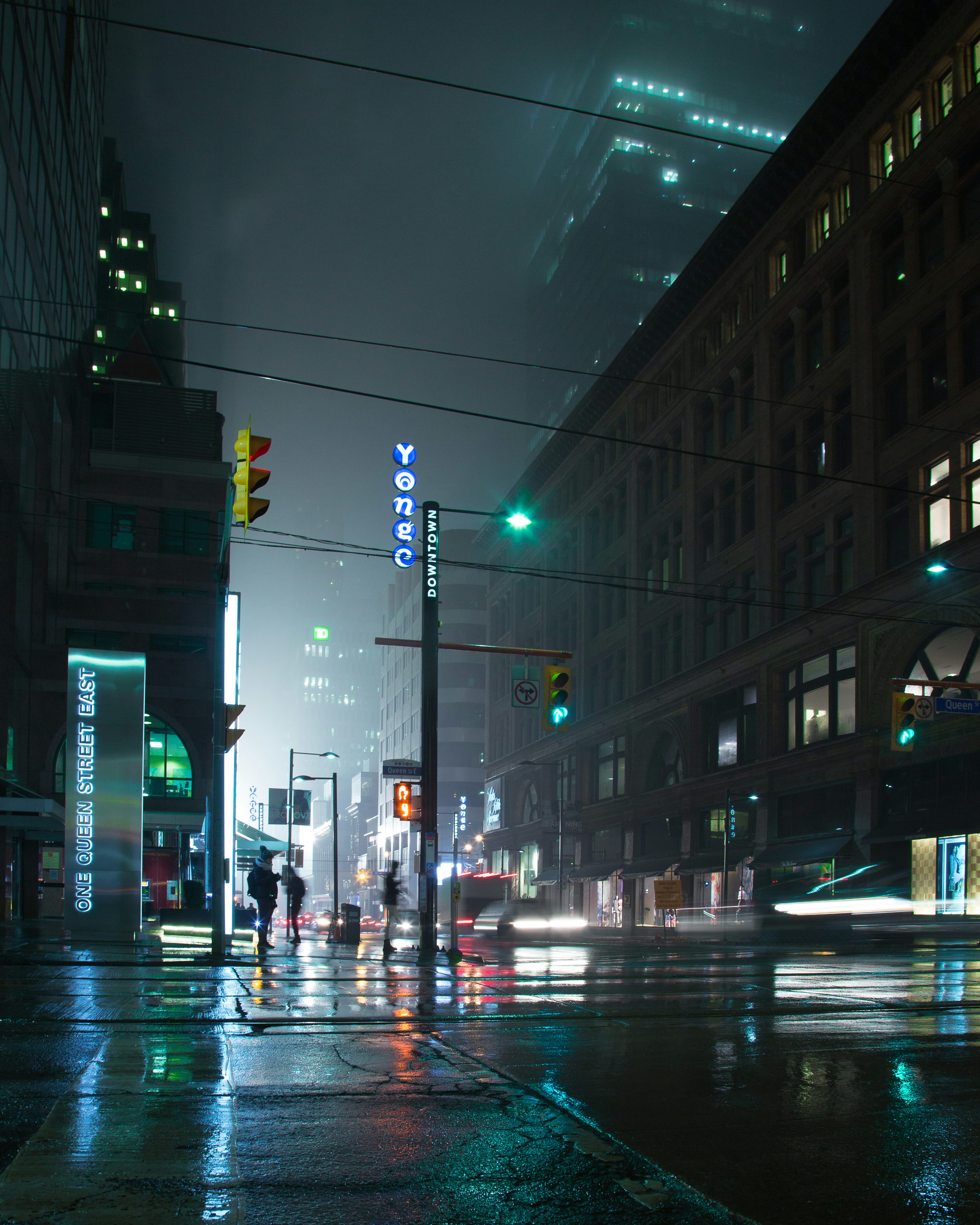 Rain City Picture. Download Free Image
