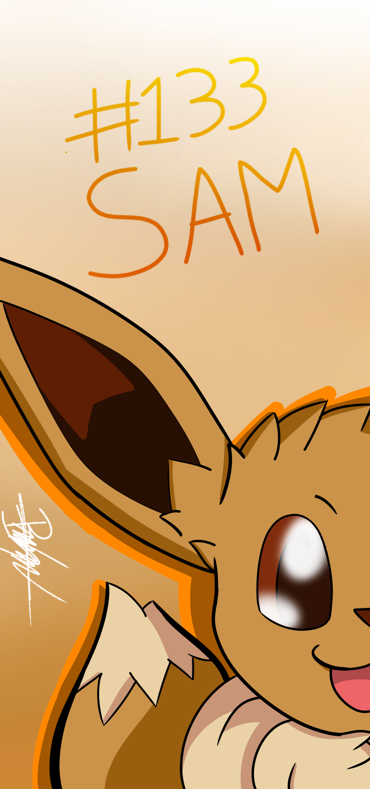 Día 4 eevee wallpaper (sam) MHackEX ART street