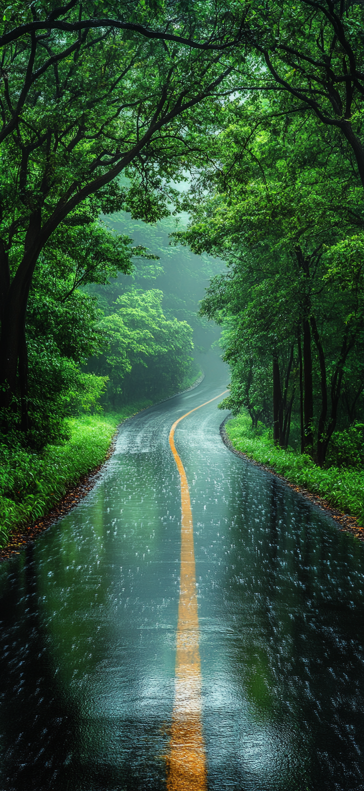 Road In The Forest Mobile Wallpaper's Ko Fi Shop