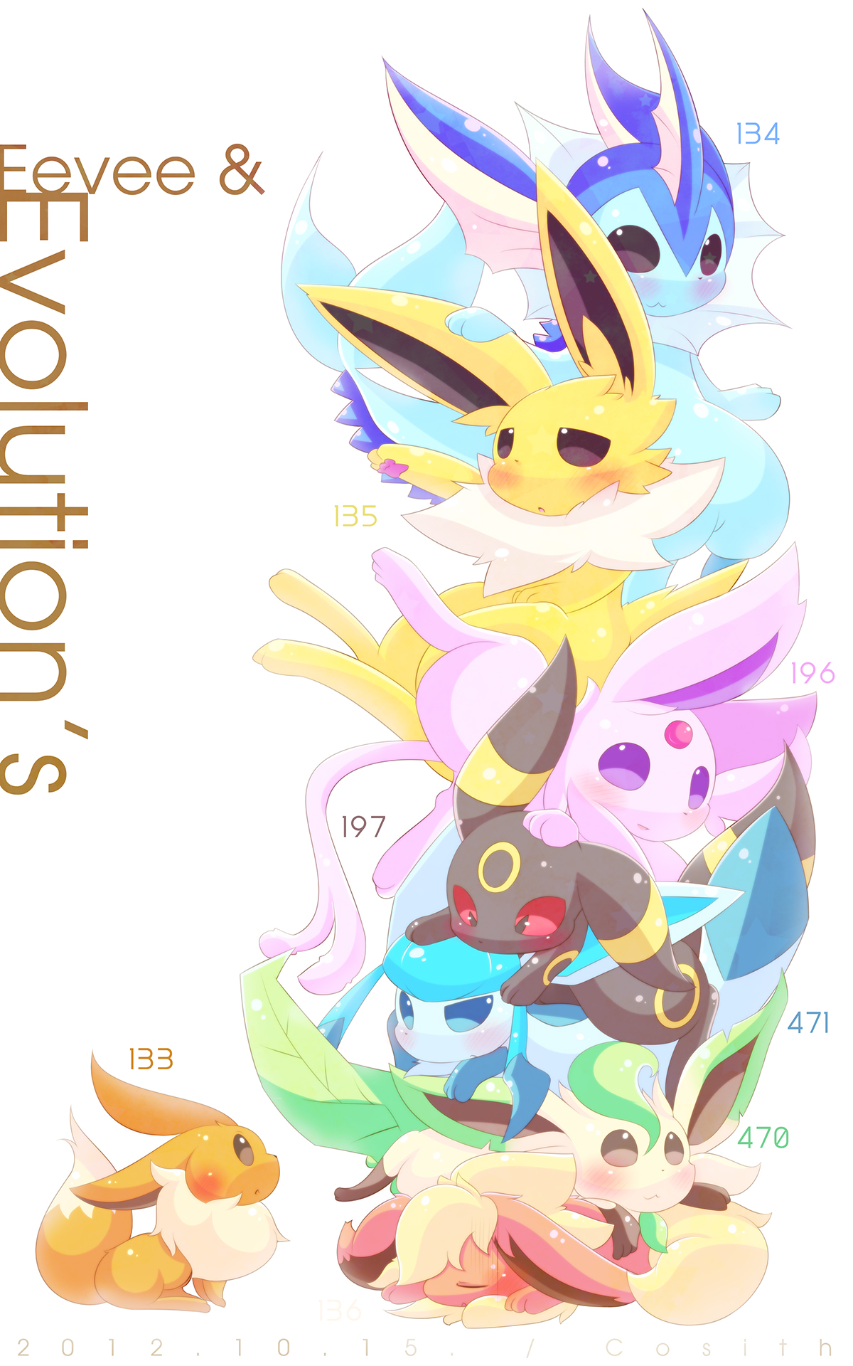 Eevee, Mobile Wallpaper. Anime Image Board