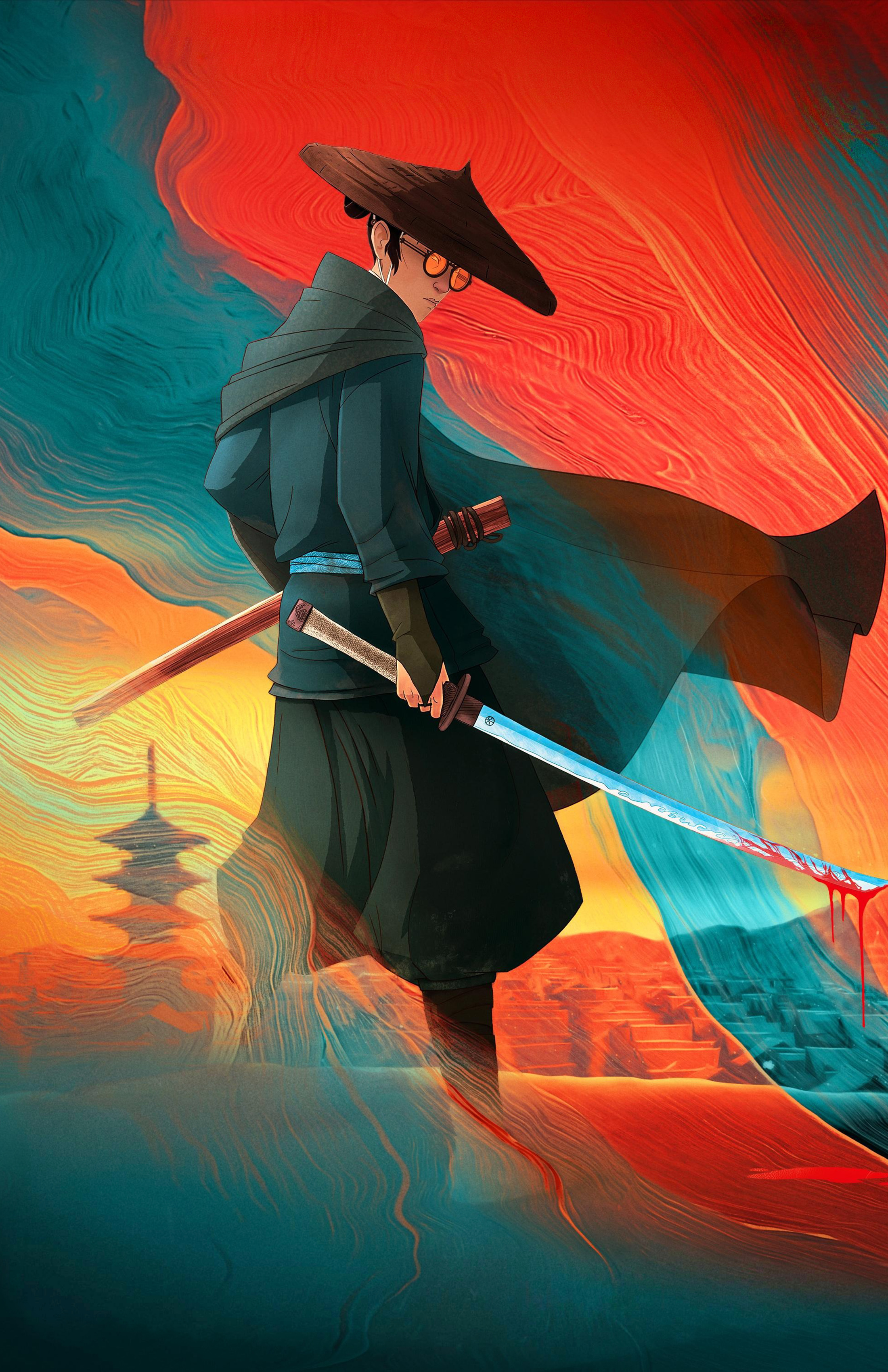 Blue Eye Samurai Wallpaper and Background