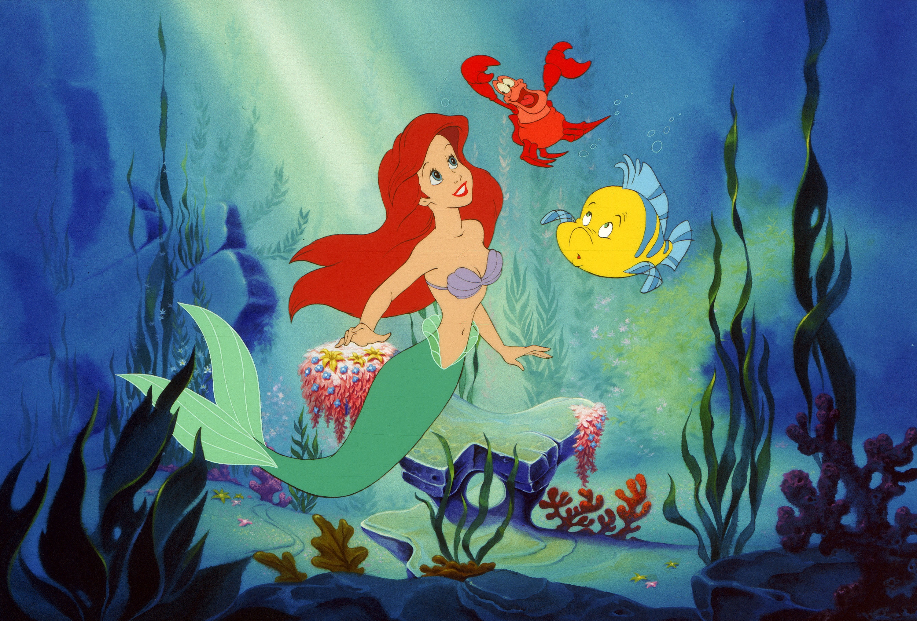 The Little Mermaid: Vibrant 4K Ultra HD Wallpaper